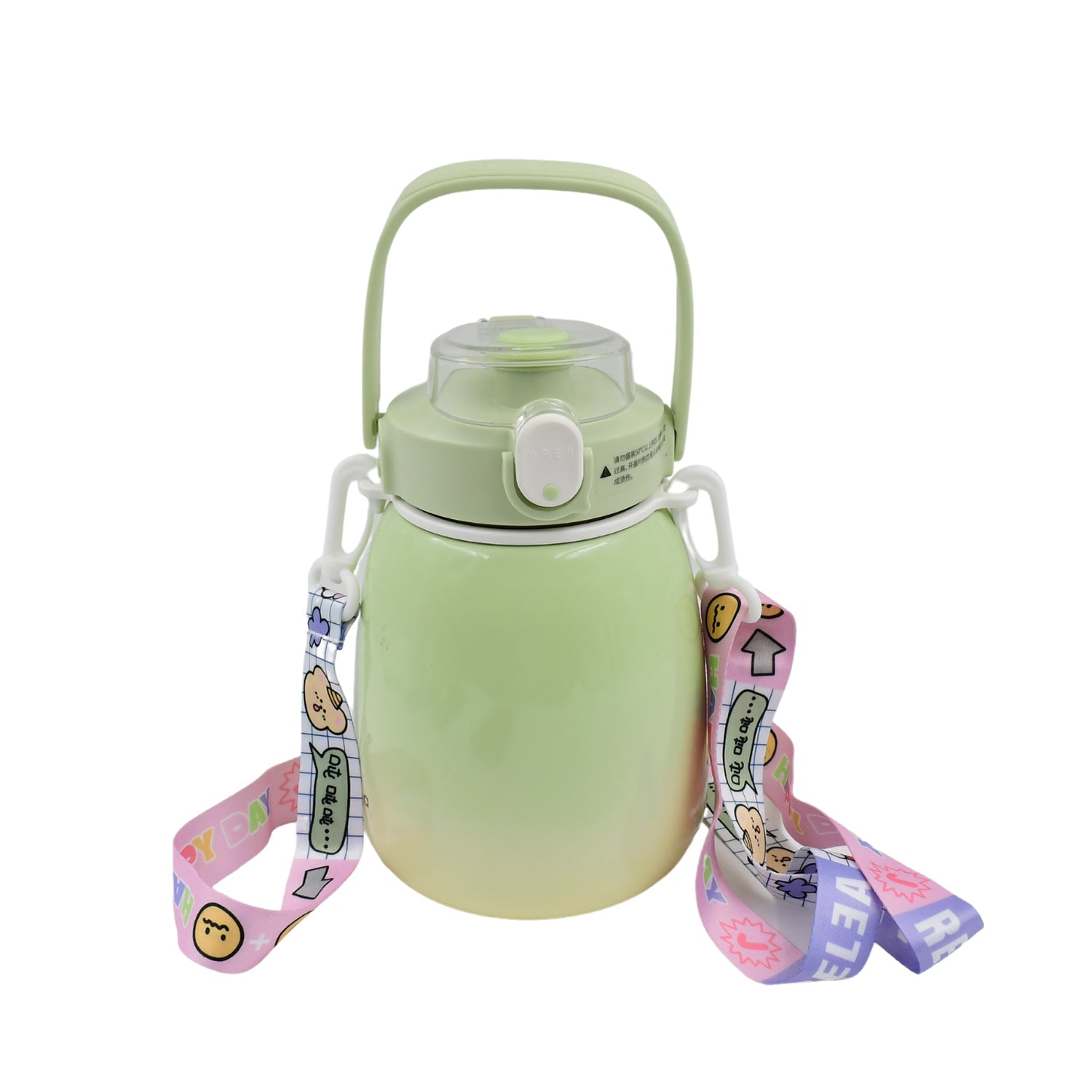 Stainless Steel Mug / Bottle Vacuum Insulated Cup With Handle (1200 ML) - Springkart 