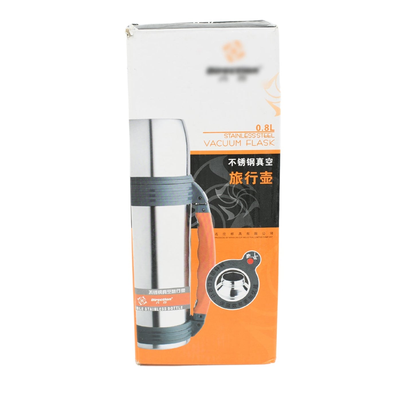 Stainless Steel Insulation Thermos, Vacuum Insulated Water Bottle For Travel, Outdoor Fitness Portable Travel Pot, Camping Coffee, Portable Car, Travel Keep Hot & Cold Large Capacity (800 ML) - Springkart 