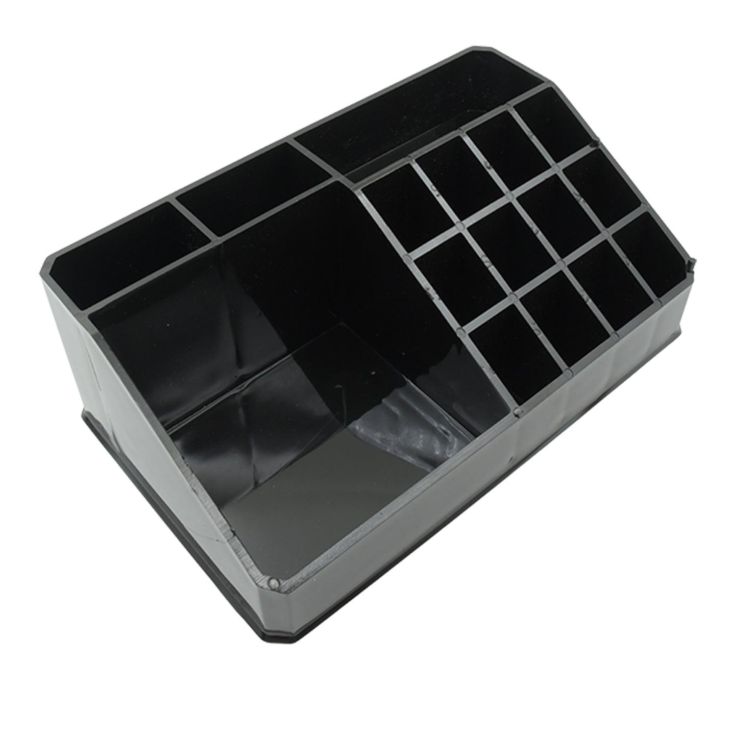 Cosmetic Organiser 16 Compartment Cosmetic Makeup Storage Organiser Box - Springkart 