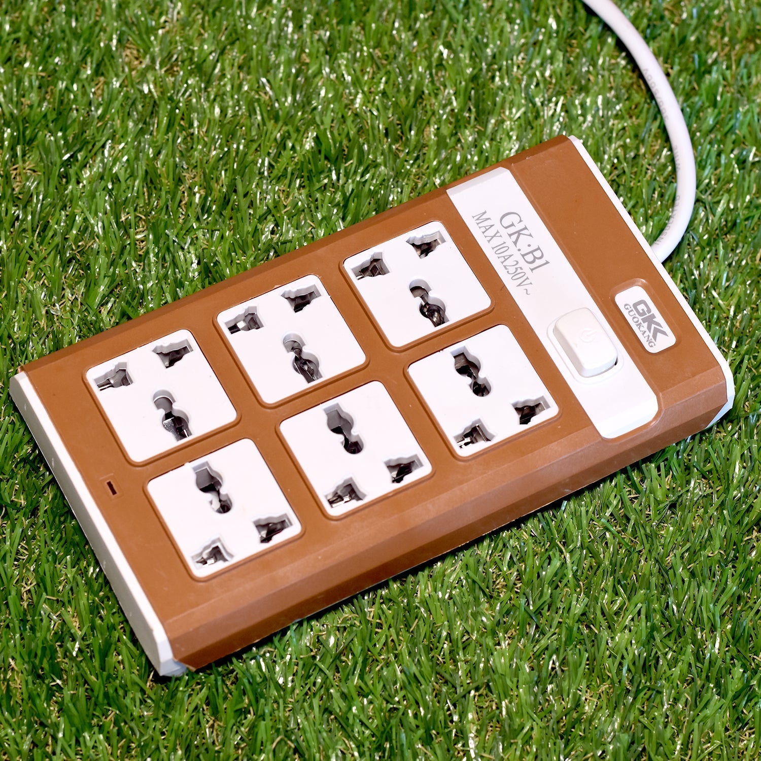 Extension Board 250V 6 Way Extension Board - Springkart 