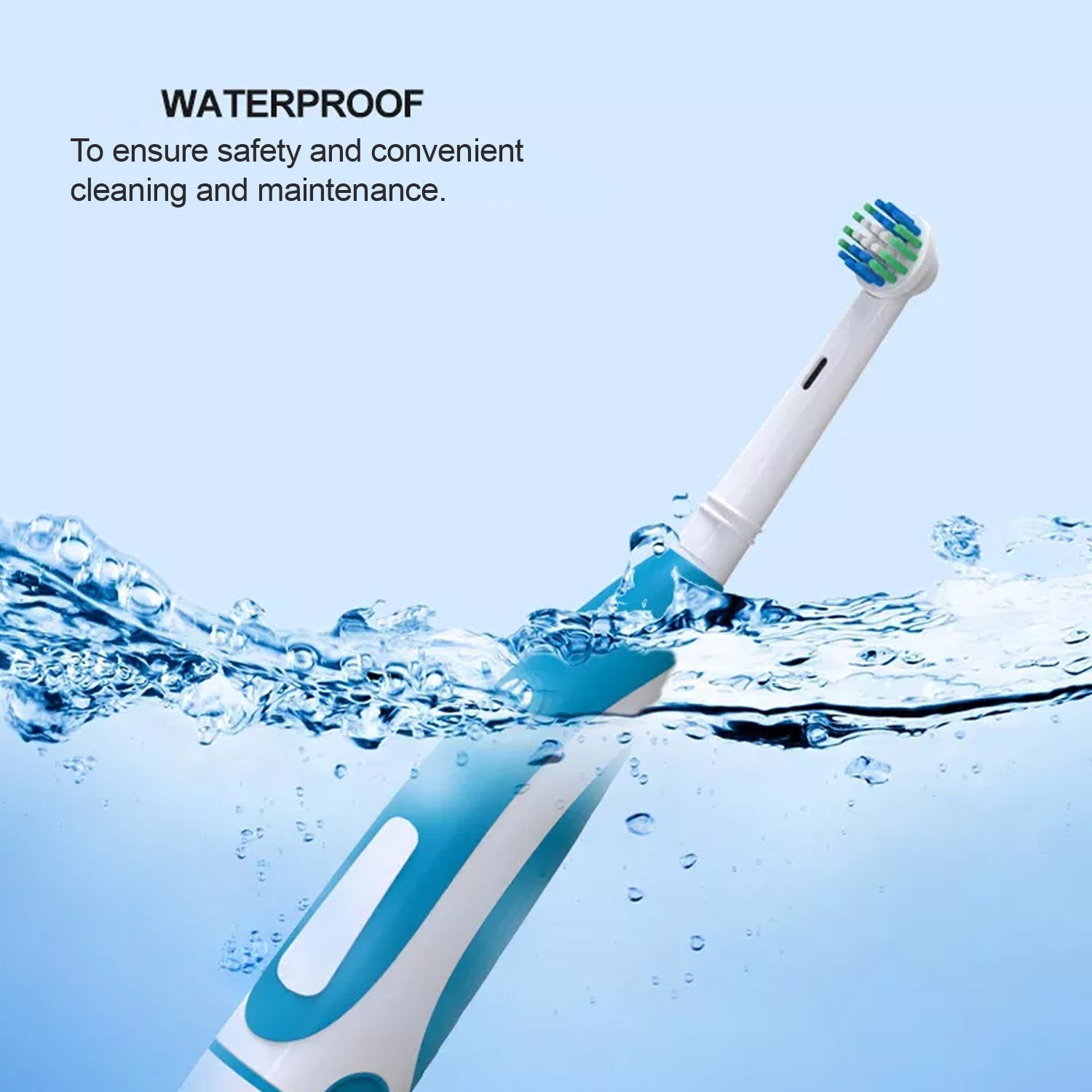 Electric Toothbrush Rechargeable Premium Brush Waterproof Brush For Men , Women & Boys Use Brush - Springkart 