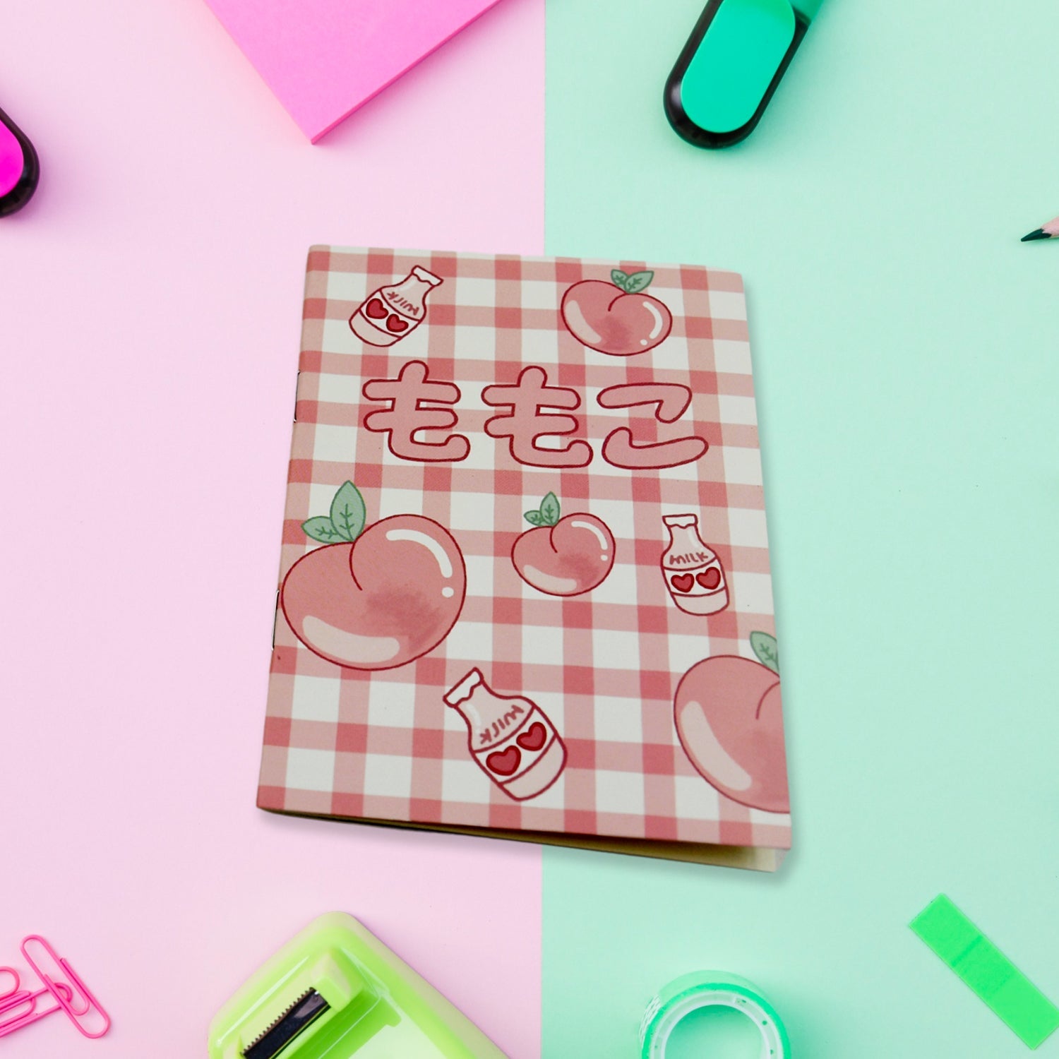 Cute Journal Diary, Notebook for Women Men Memo Notepad Sketchbook 16 Pages Writing Journal for Journaling Notes Study School Work Boys Girls, Stationery (85x120MM / 1 Pc) - Springkart 