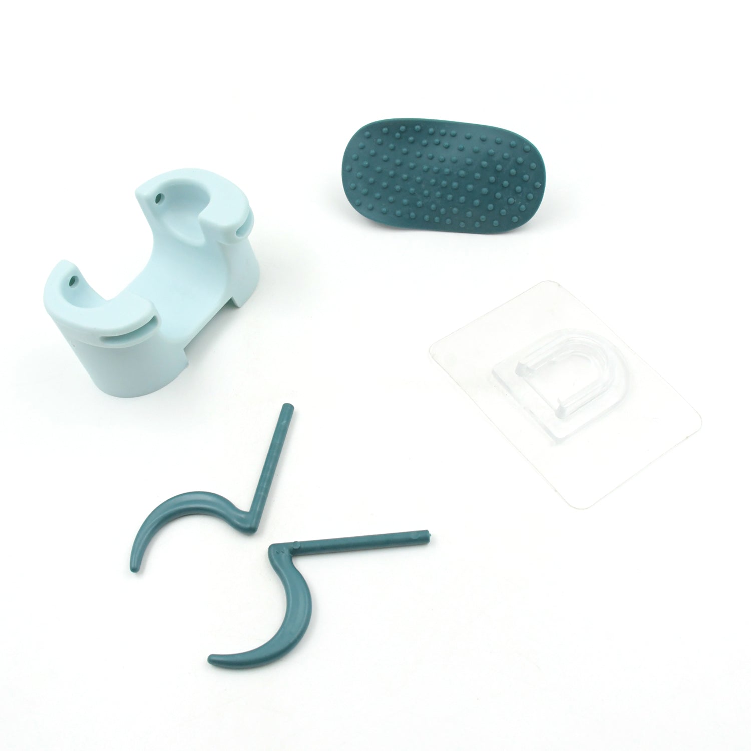 Multifunctional Cartoon Sticky Punch Free Mop Holder Wall Mounted Broom Organizer Cleaning Tools Holder Hanger, Self Adhesive Cute Cow Head Suction Cup Hanging Hook for Bathroom Kitchen (1 Pc) - Springkart 