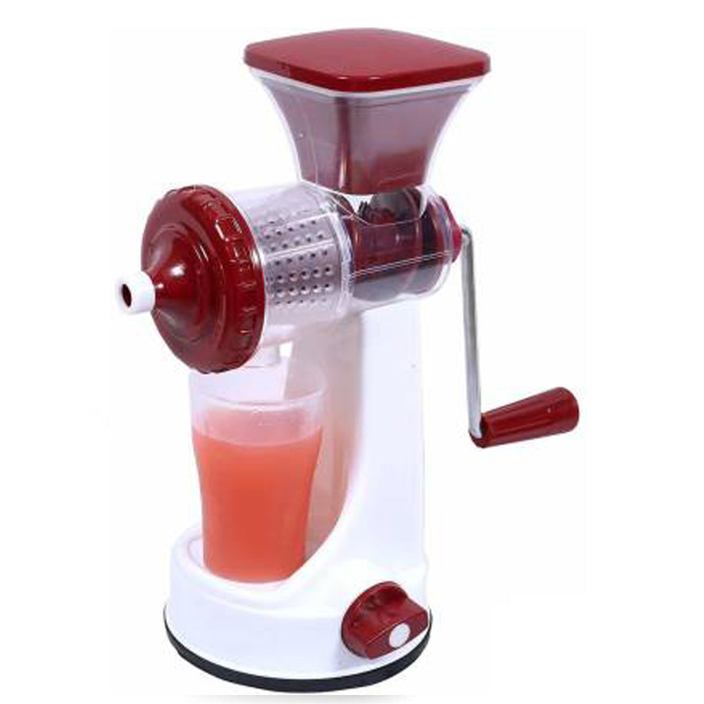 Manual Fruit Vegetable Juicer with Juice Cup and Waste Collector - Springkart 