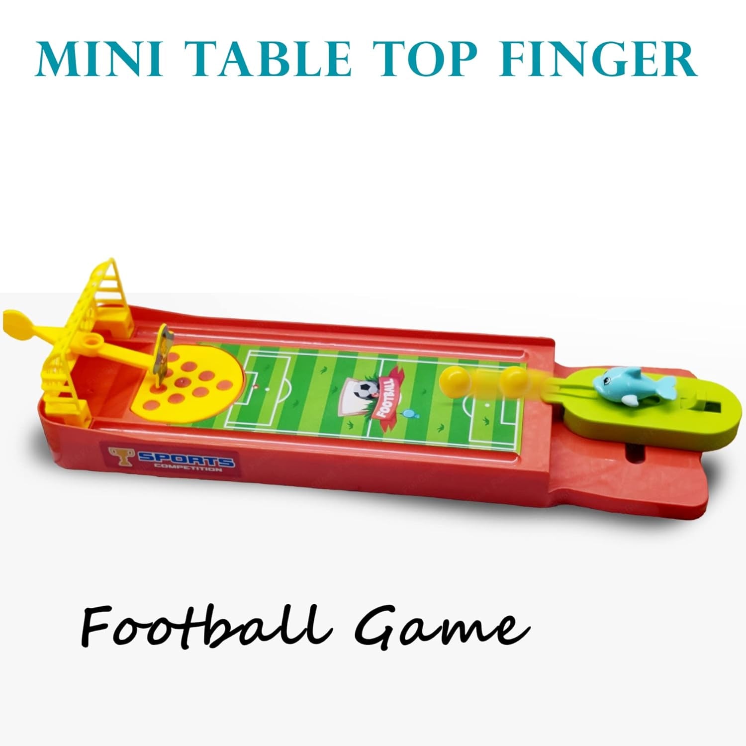 Mini Table Top Finger Football Game for Kids-Desktop Game for Kids & Adults, Fun Indoor Finger Bowling Game for Boys & Girls, Family Board Game - Springkart 