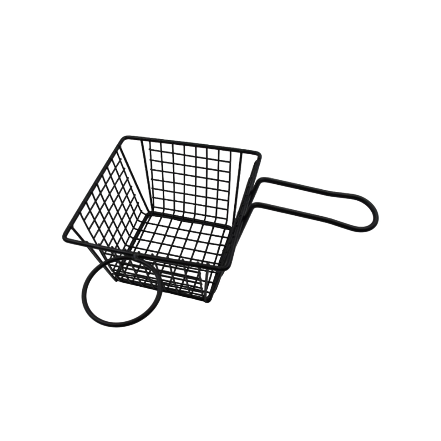 frying baskets for chips Stainless Steel Snack Basket Potato Mesh Strainer Basket French Fries Food Basket Food Strainer Cooking Tools frying basket - Springkart 