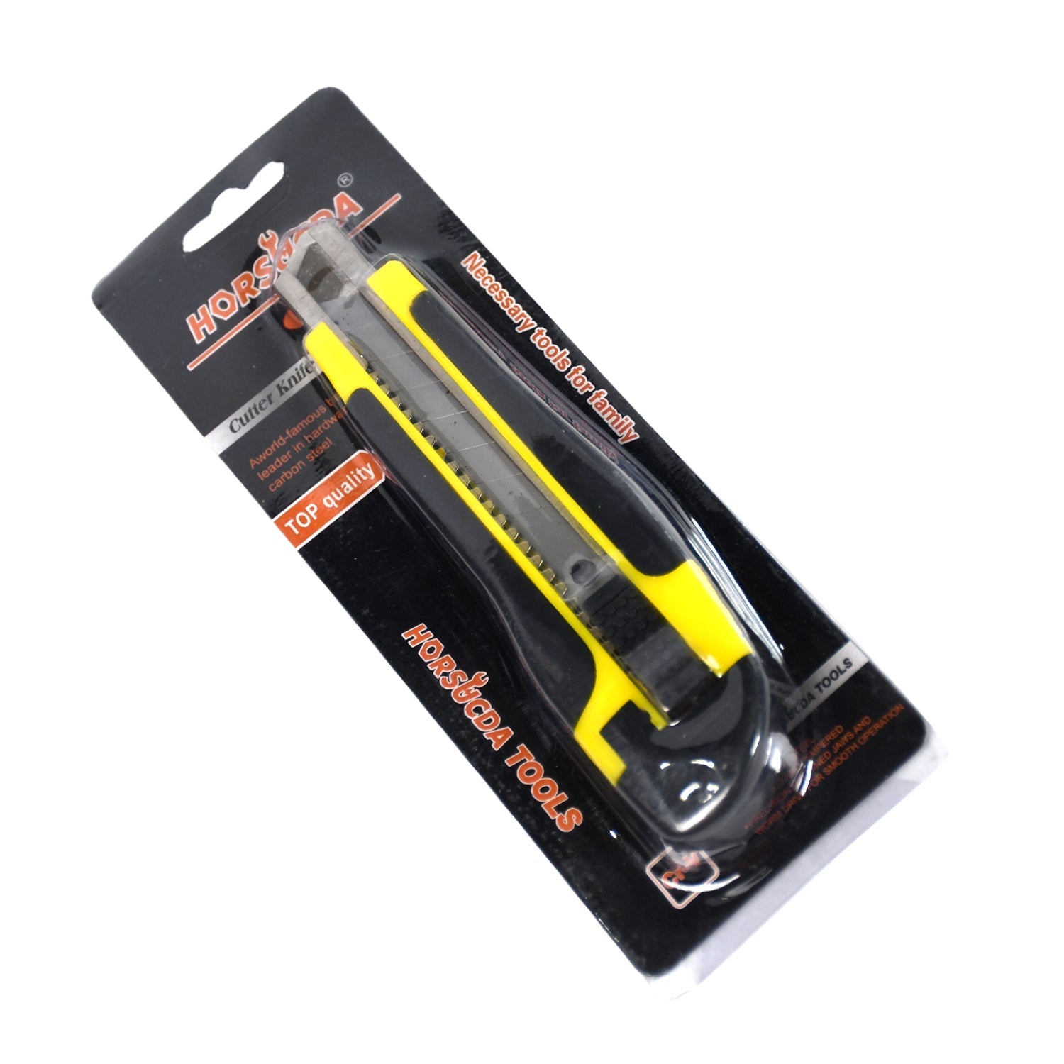 Heavy Duty Stainless Steel Blade Cutter Knife for Cutting Papers, Wallpapers, Cardboard, Vinyl, Tapes etc - Springkart 