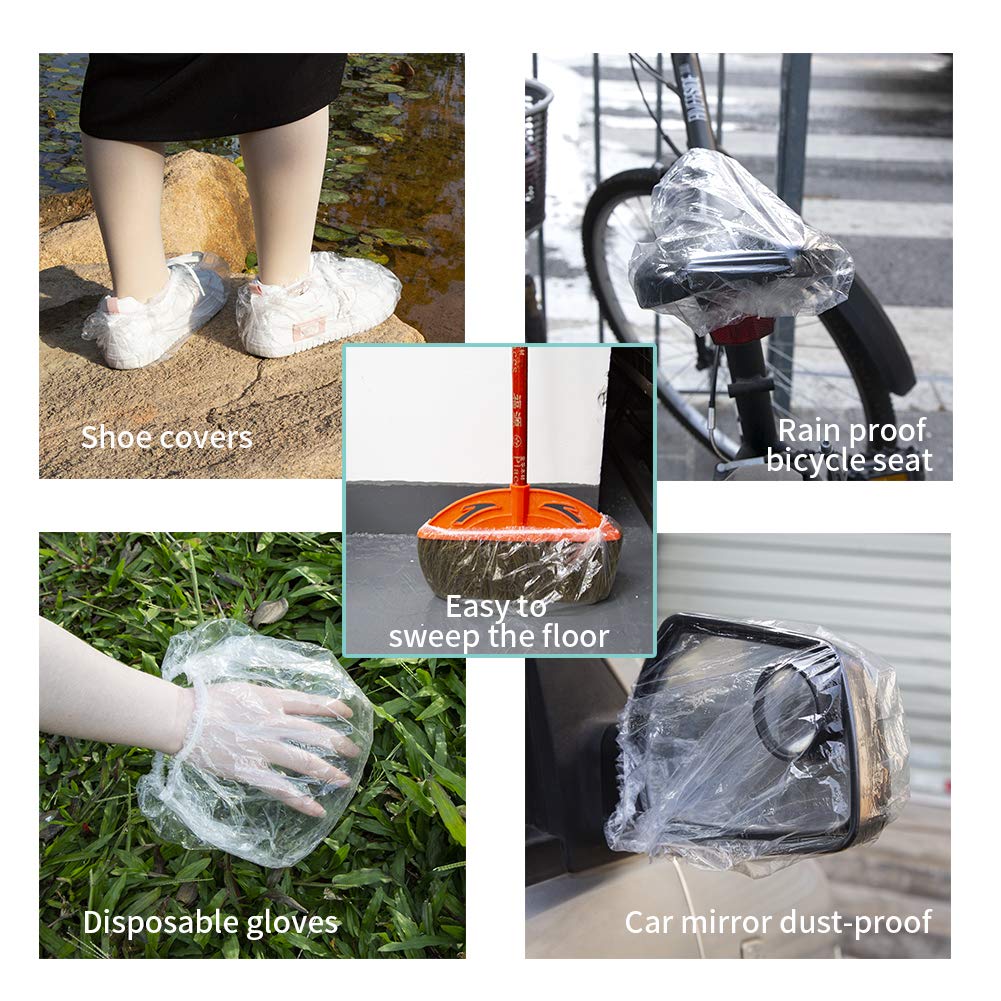 Disposable Shower Caps (300 Pc): Thick, Waterproof, Individually Wrapped - Hotel, Spa, Travel - Springkart 
