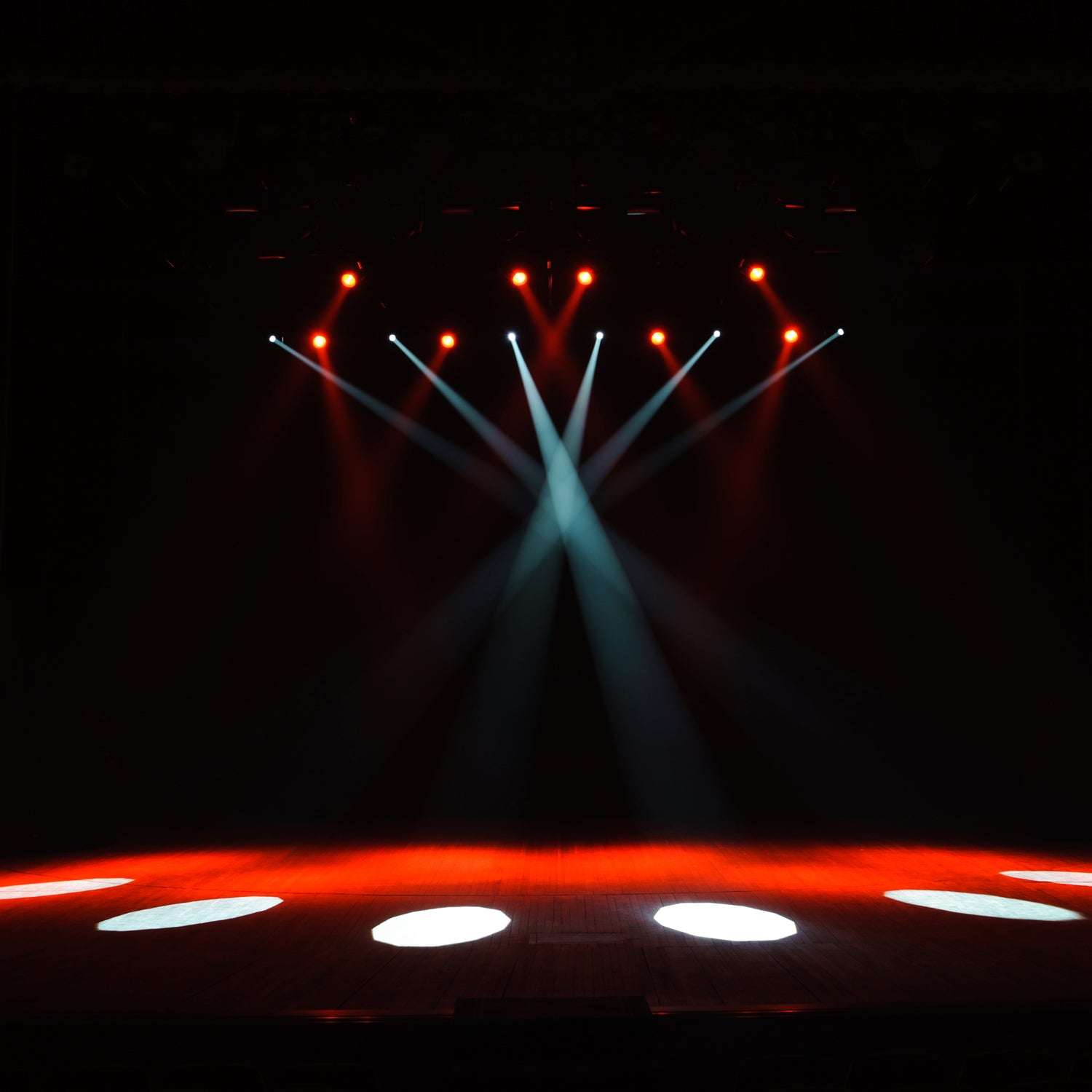 Mini Laser Projector Low Par Light 4 LED RGBW Stage Lighting Laser Light, Special Effects, Party Light - Springkart 