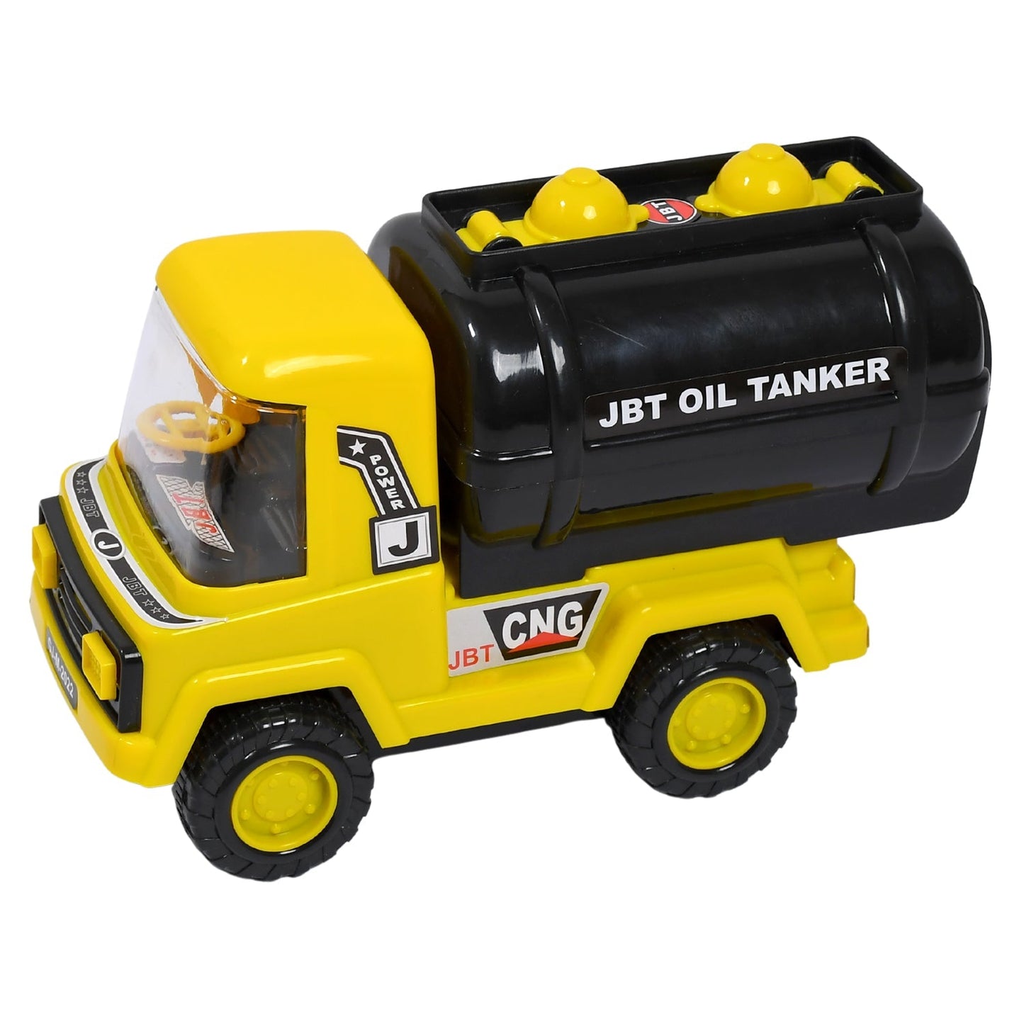 Big Heavy Duty Unbreakable Toy Truck with Sound | Friction Powered Oil-Water Tanker - Springkart 