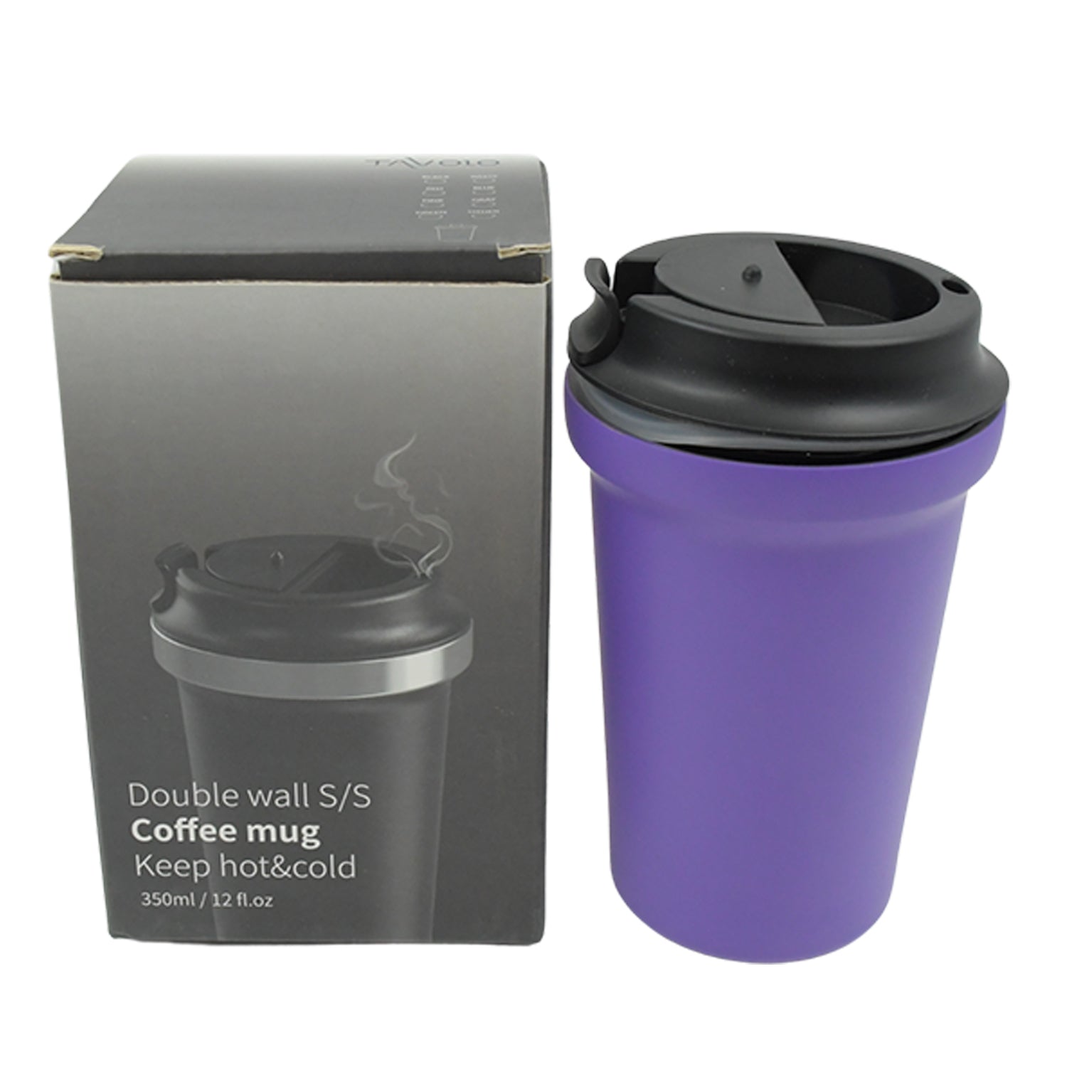 350ml Stainless Steel Vacuum Insulated Coffee Mug - Travel Mug - Springkart 