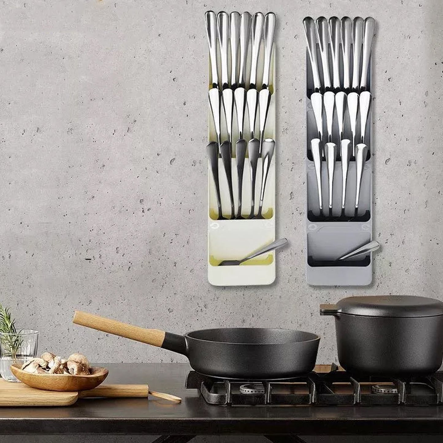 1 Pc Cutlery Tray Box Used For Storing Cutlery Items And Stuffs Easily And Safely. - Springkart 