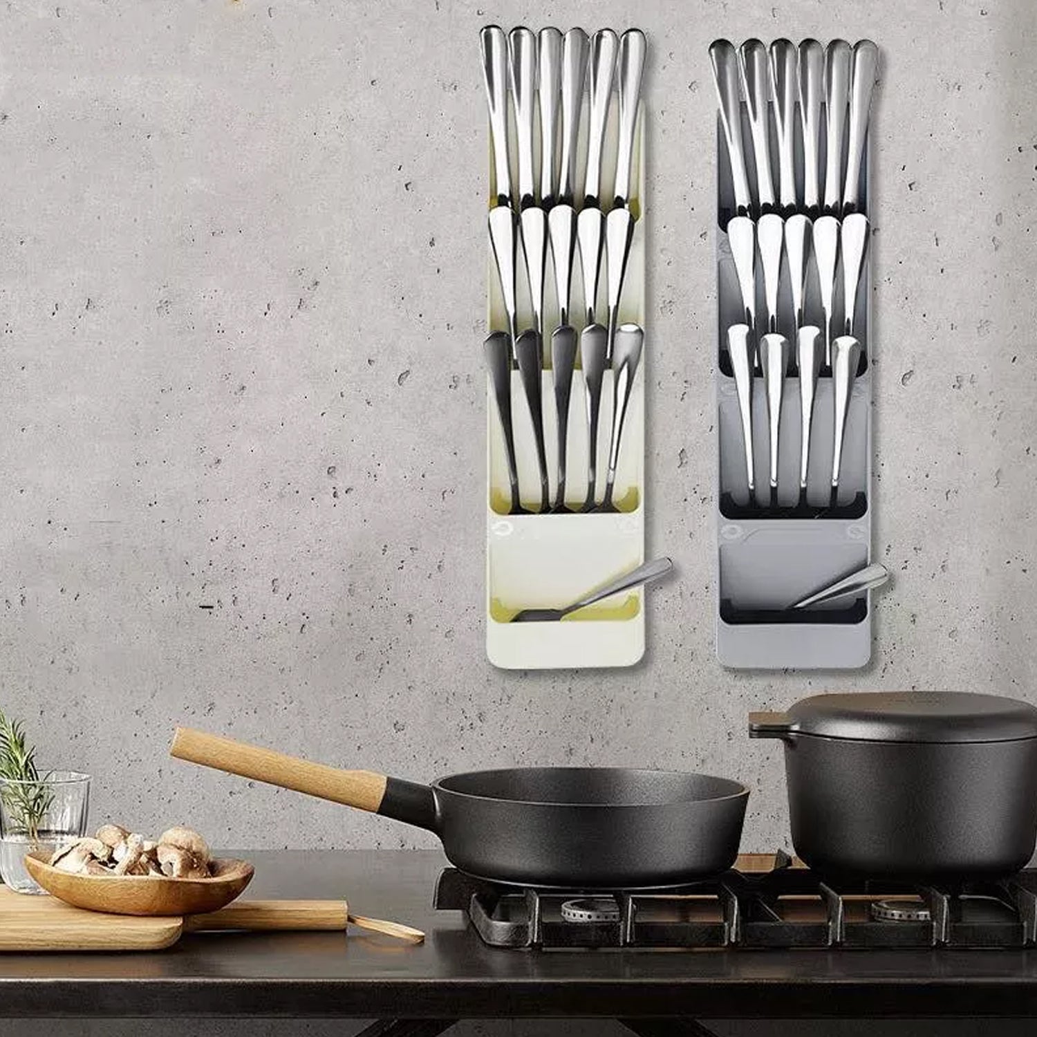 1 Pc Cutlery Tray Box Used For Storing Cutlery Items And Stuffs Easily And Safely. - Springkart 