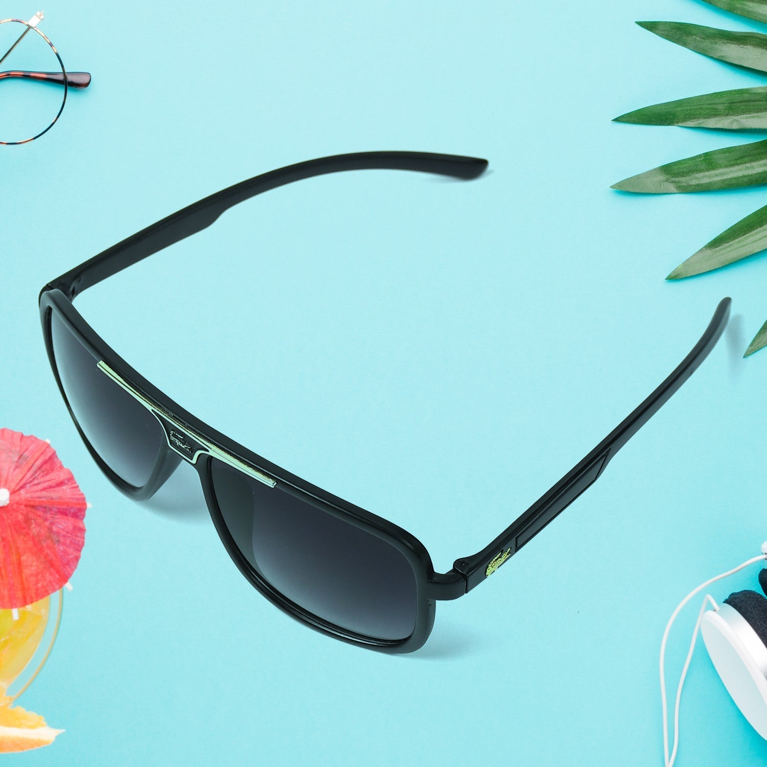 FASHION SUNGLASSES FULL RIM WAYFARER BRANDED LATEST AND STYLISH SUNGLASSES | POLARIZED AND 100% UV PROTECTED | MEN SUNGLASSES - Springkart 