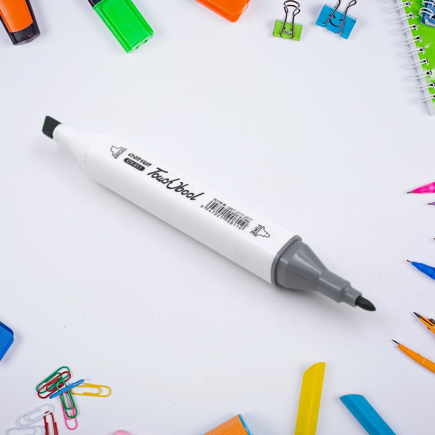 Dual Tip Marker, Pens Double Ended Perfect for Drawing, Shading ,Sketching ,Designing ,Outlining ,Illustrating And Drawing For Kids & Adult, Card Making Classroom Use (1 Pc) - Springkart 