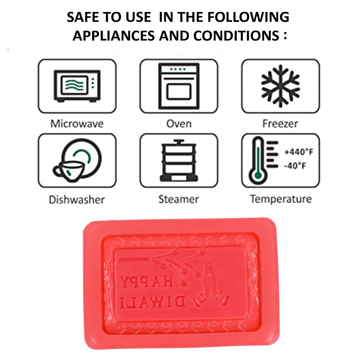 Flexible Silicone Mold Candy Chocolate Cake Jelly Mold - Springkart 