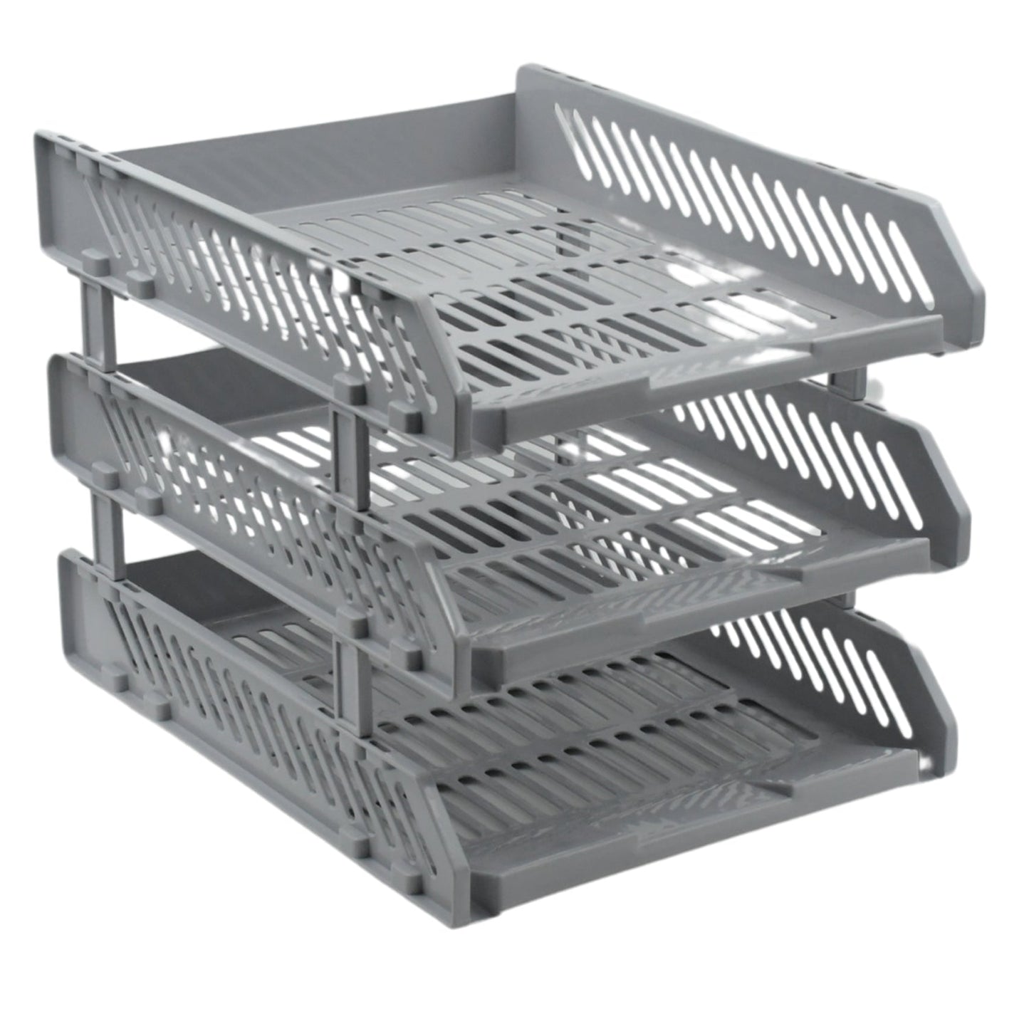 Multifunctional File Rack with Drawers: Desktop Storage for Office Supplies (4/3 Layers) - Springkart 