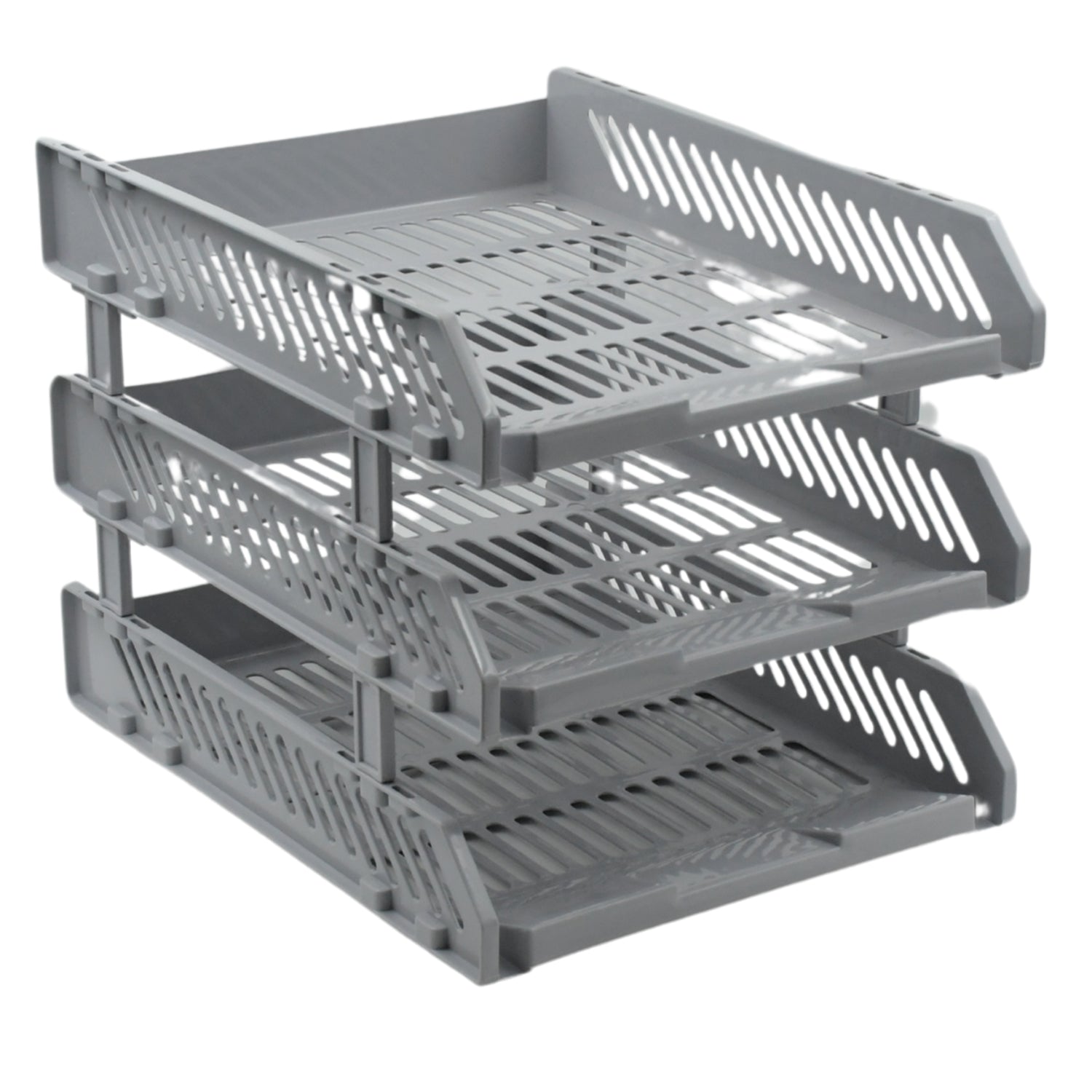 Multifunctional File Rack with Drawers: Desktop Storage for Office Supplies (4/3 Layers) - Springkart 