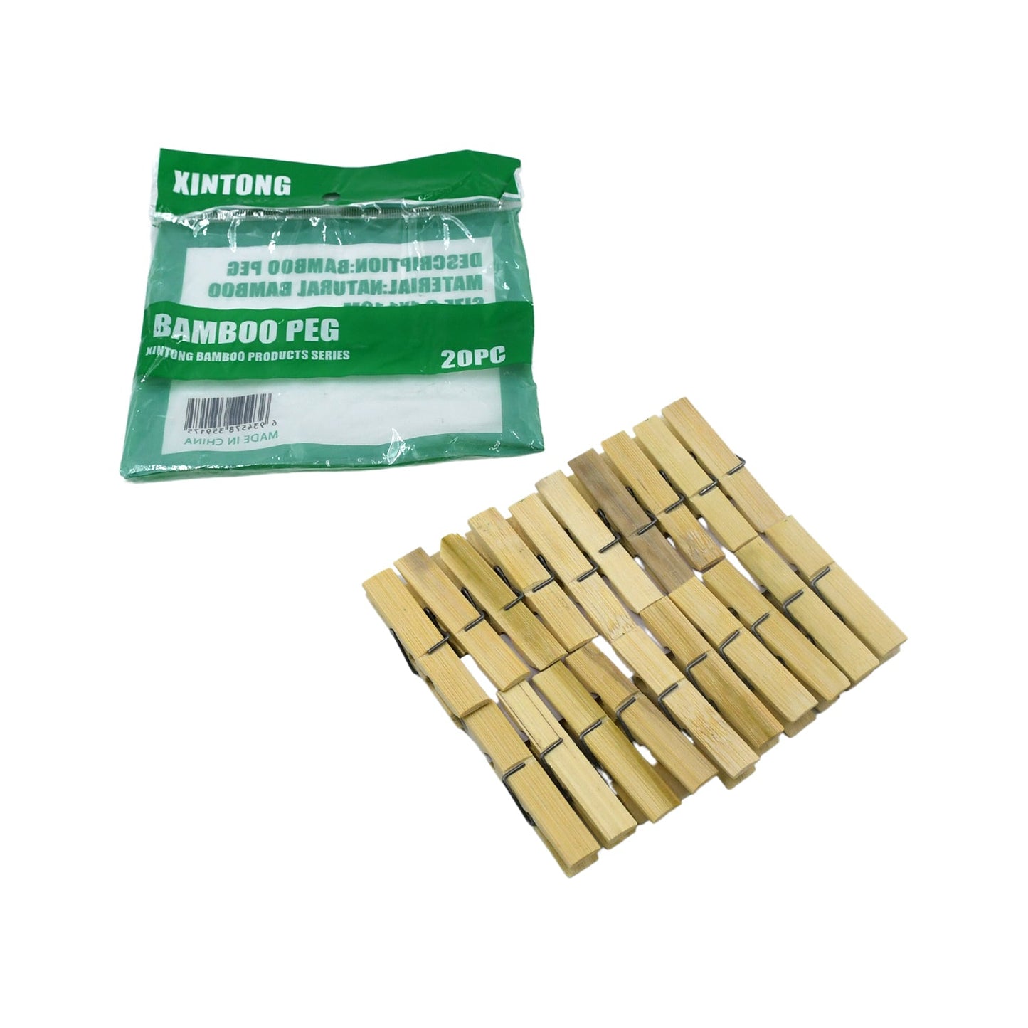 Multipurpose Wooden Heavy Clip (20 Pieces) for Clothespin , Dryer, Hanger, Photo Paper Peg Pin, Craft Clips for School Arts Crafts Decoration - Springkart 