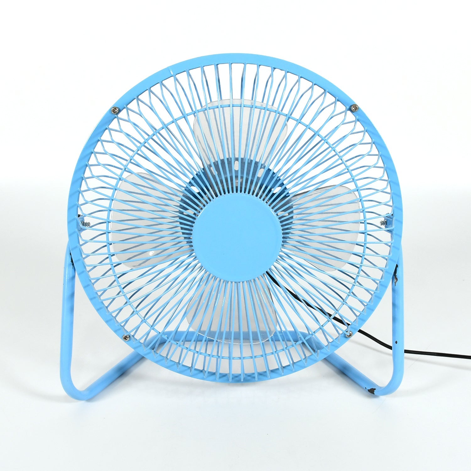 Big USB Table Desk Personal Metal Electronic Fan, Compatible with Computers, Laptops, Student Dormitory, Suitable For Office, School Use (1 Pc) - Springkart 