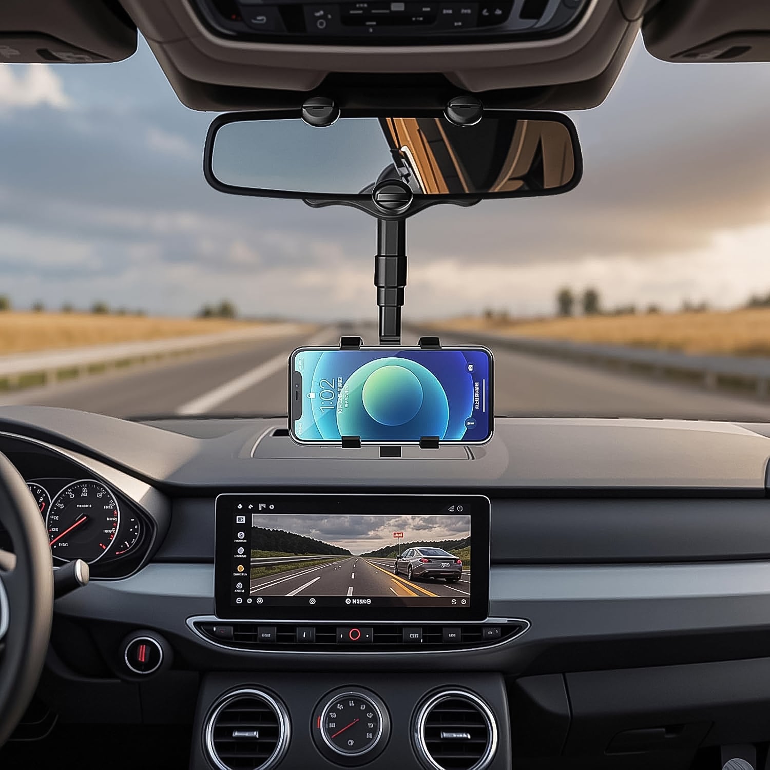 MirrorMate Rotating Phone Mount