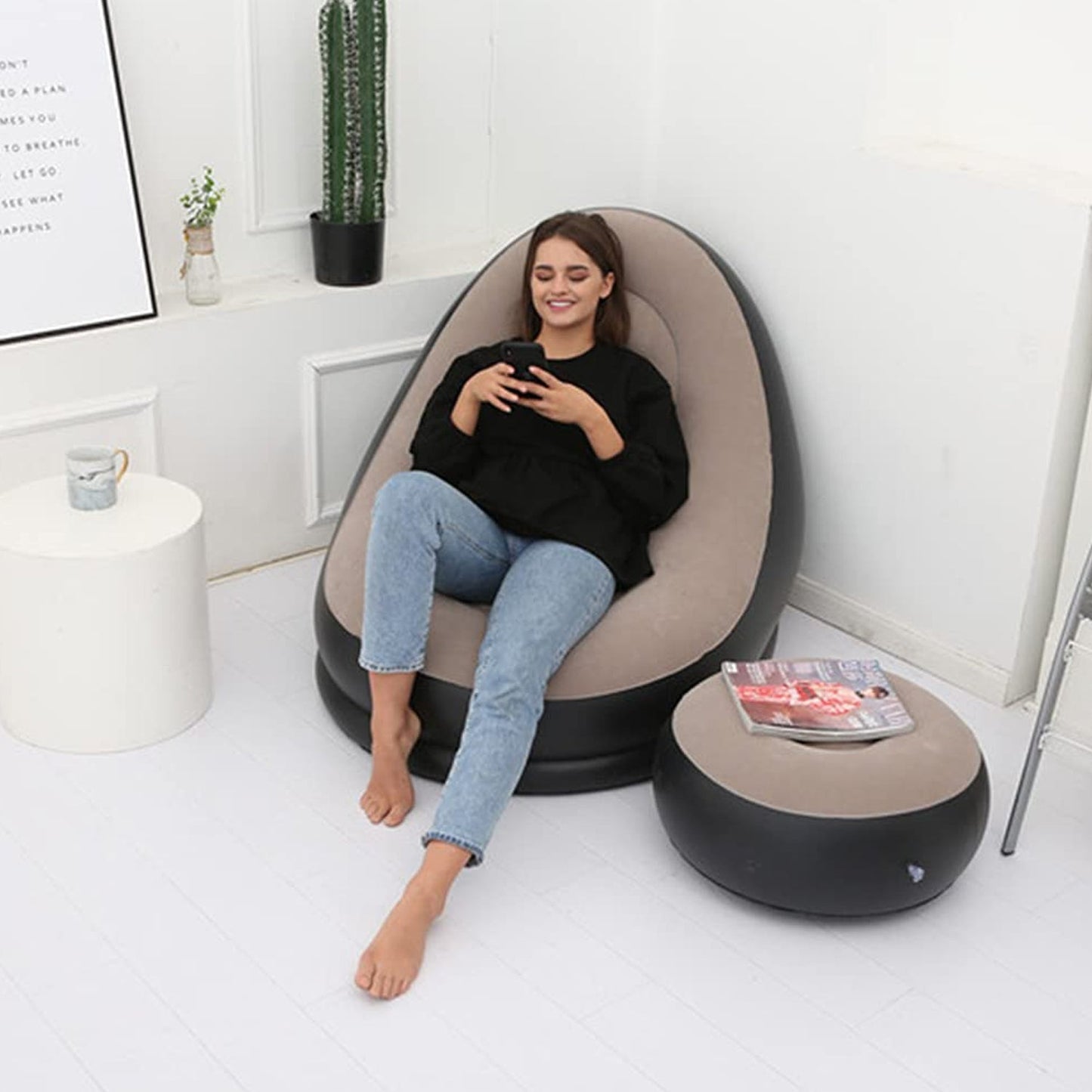 Portable Indoor/Outdoor Air Sofa, couch - Springkart 