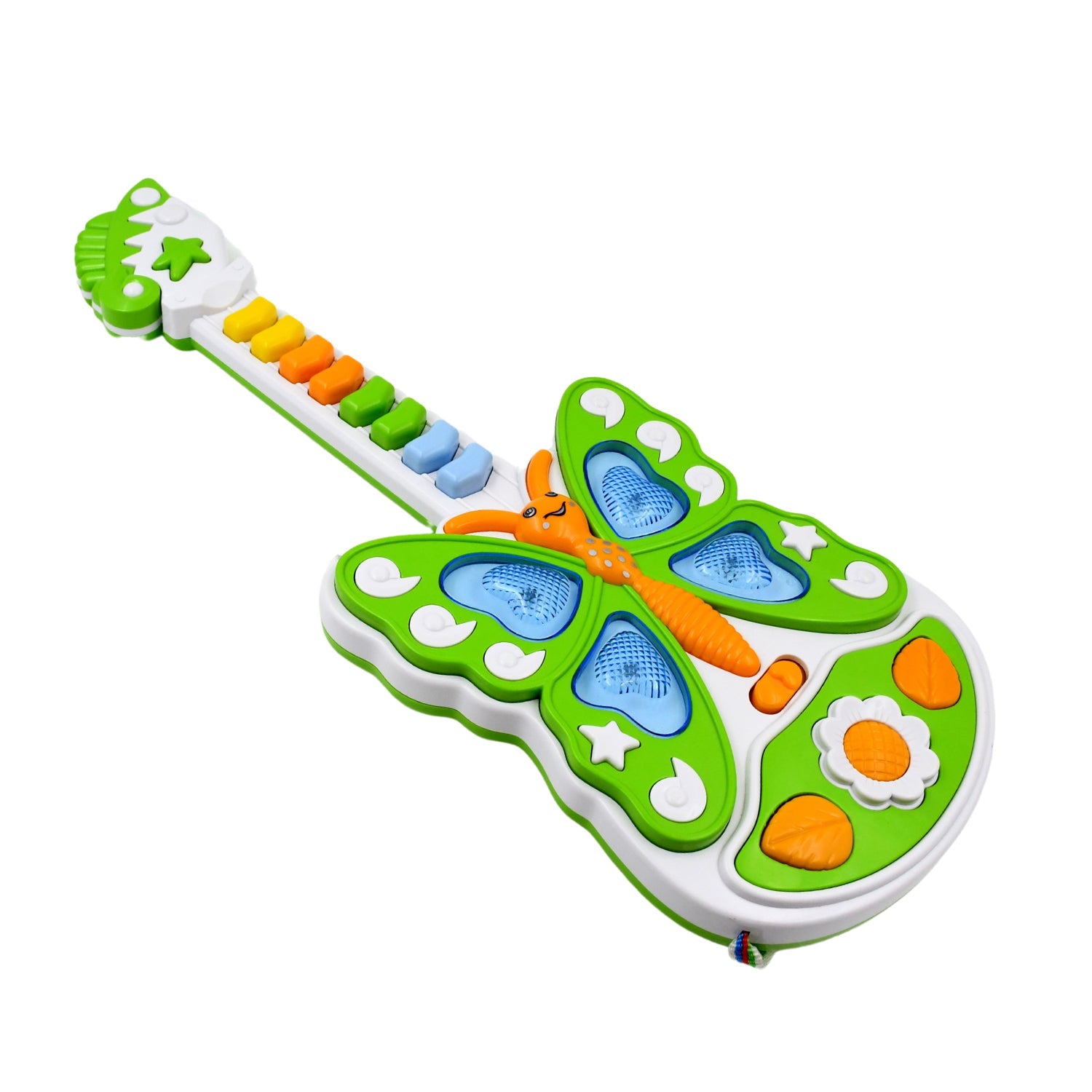 Butterfly Guitar Toy with Light and Music Toy (1 Pc / Battery not included) - Springkart 