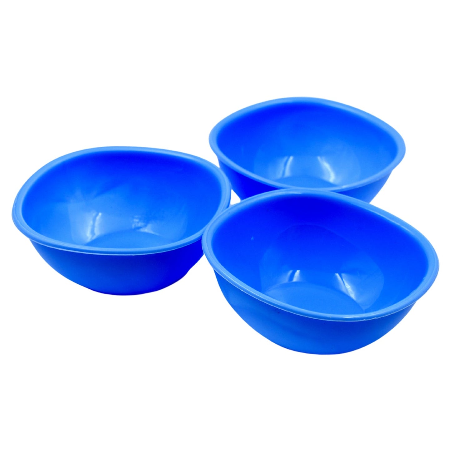 BPA Free Plastic Bowl Set for Cereal, Salad, Rice, Soup, Pasta, Snack Bowl, Microwave Safe, Dishwasher Safe (3 Pcs Set) - Springkart 