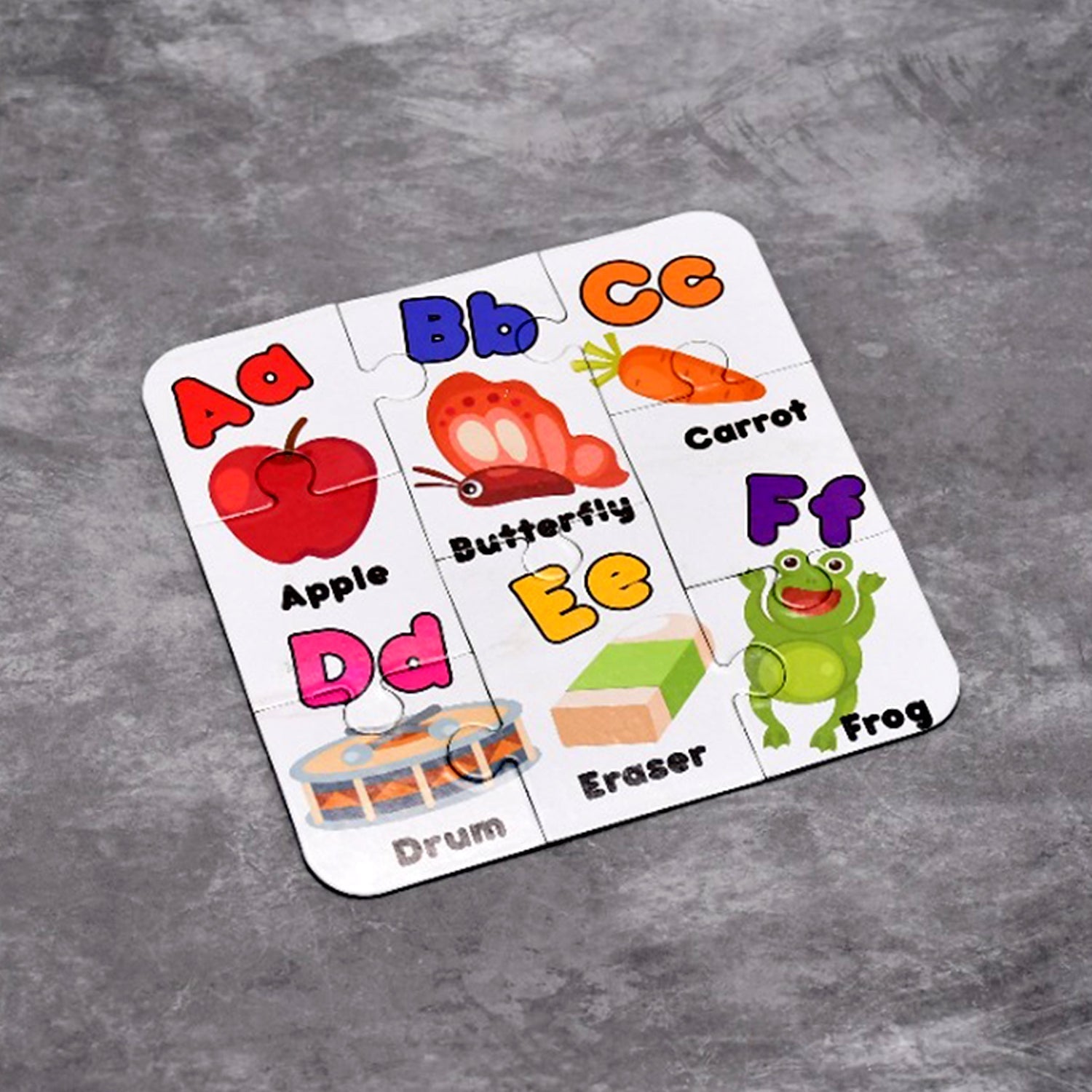 Learning Abcd JigaSaw Toy Puzzle For Children (4 Puzzles Pack) - Springkart 