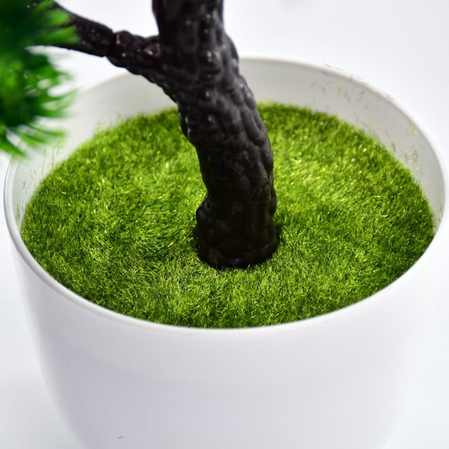 Artificial Potted Plant with Round Pot - Springkart 