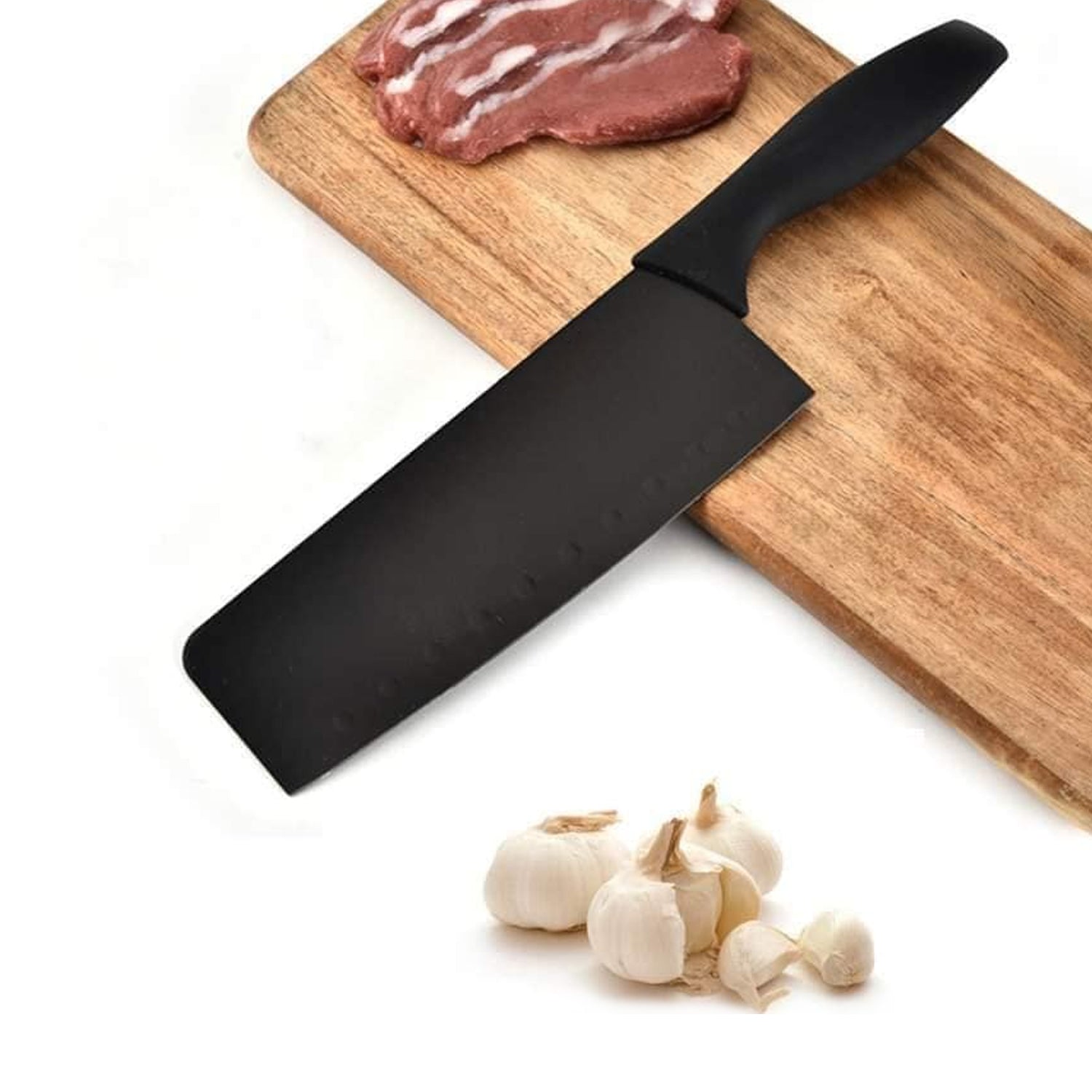 Stainless Steel Chef Knife Set, 5pc Kitchen Cutlery - Springkart 