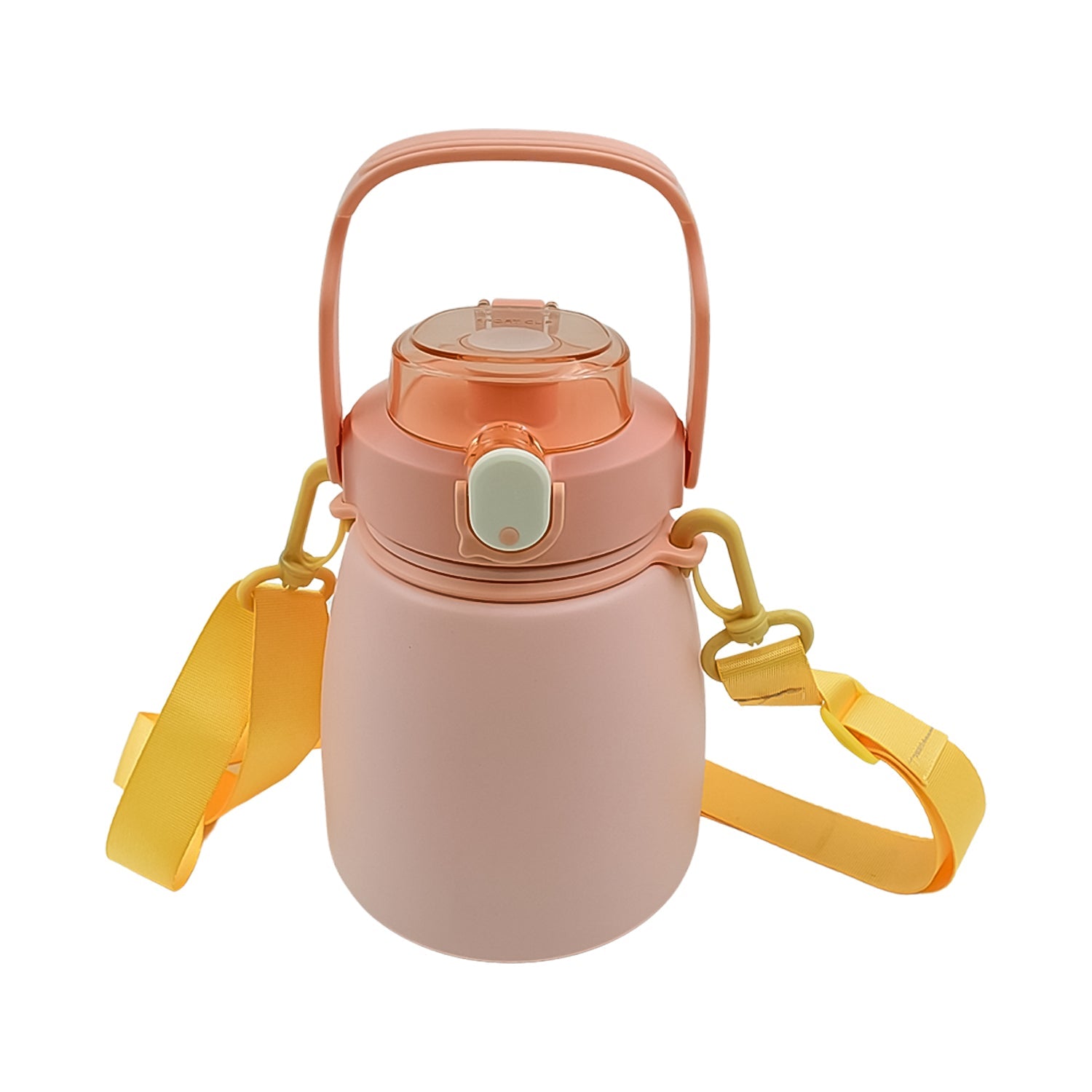 Stainless Steel Mug / Bottle Vacuum Insulated Cup with Handle & Strap (1000 ML) - Springkart 