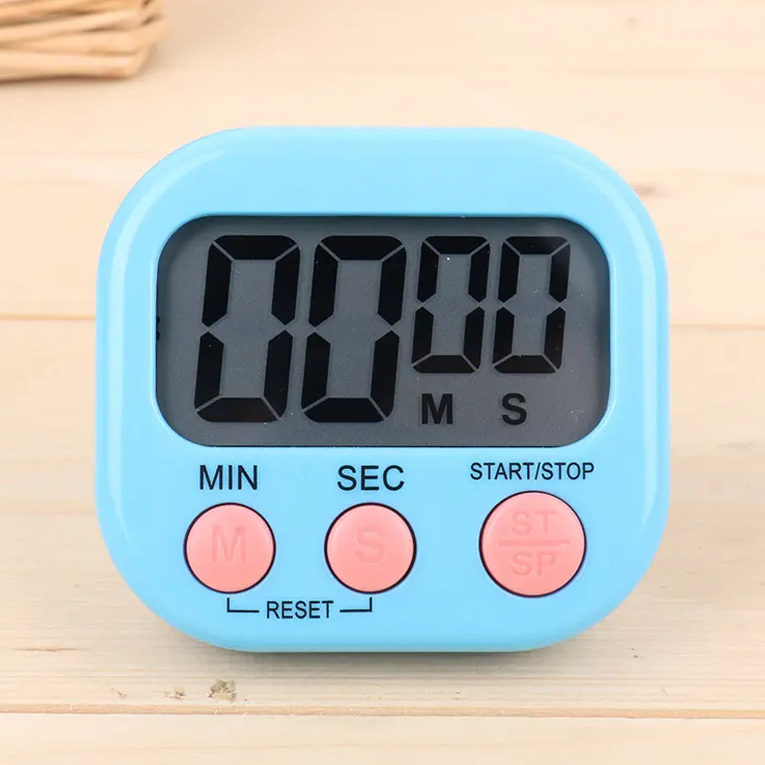 Digital Kitchen Timer Clear Big Digits 0-99 Min for Cooking Office Clock - Springkart 
