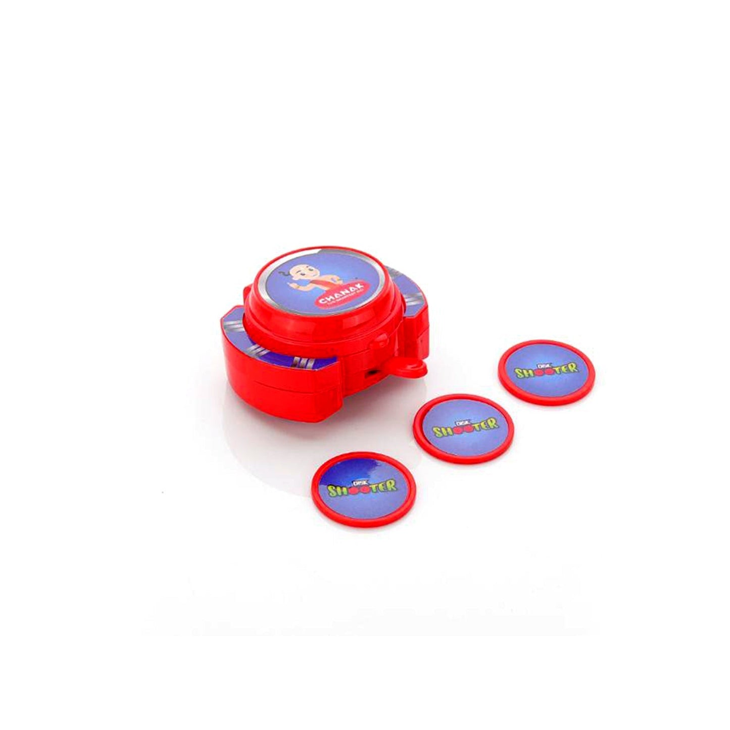 EXCITING HAND DISK SHOOTER TOYS GAME SET FOR KIDS. AMAZING FLYING DISC GAME. INDOOR & OUTDOOR - Springkart 
