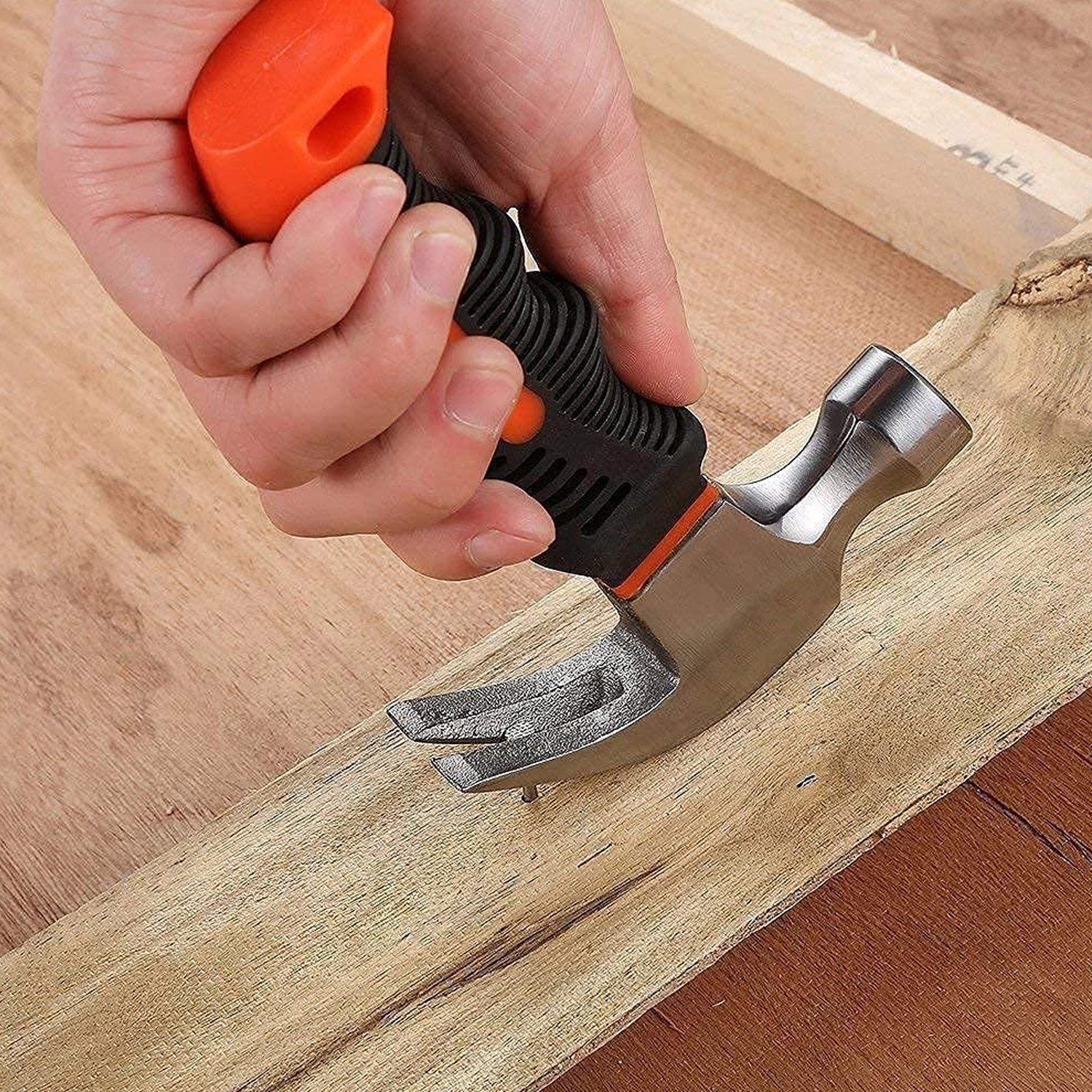 Mini Claw Hammers Short Handle Plastic Grip (300 gram) - Springkart 