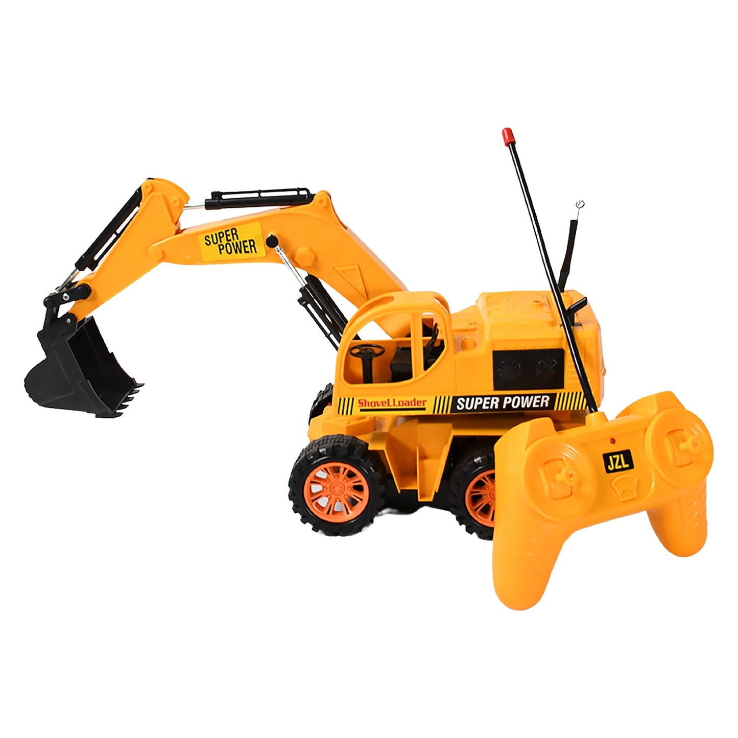Plastic JCB Construction Toy Remote Control JCB Toys for Kids Boys, Super Power Remote Control JCB Truck Construction Toy (1 Set) - Springkart 