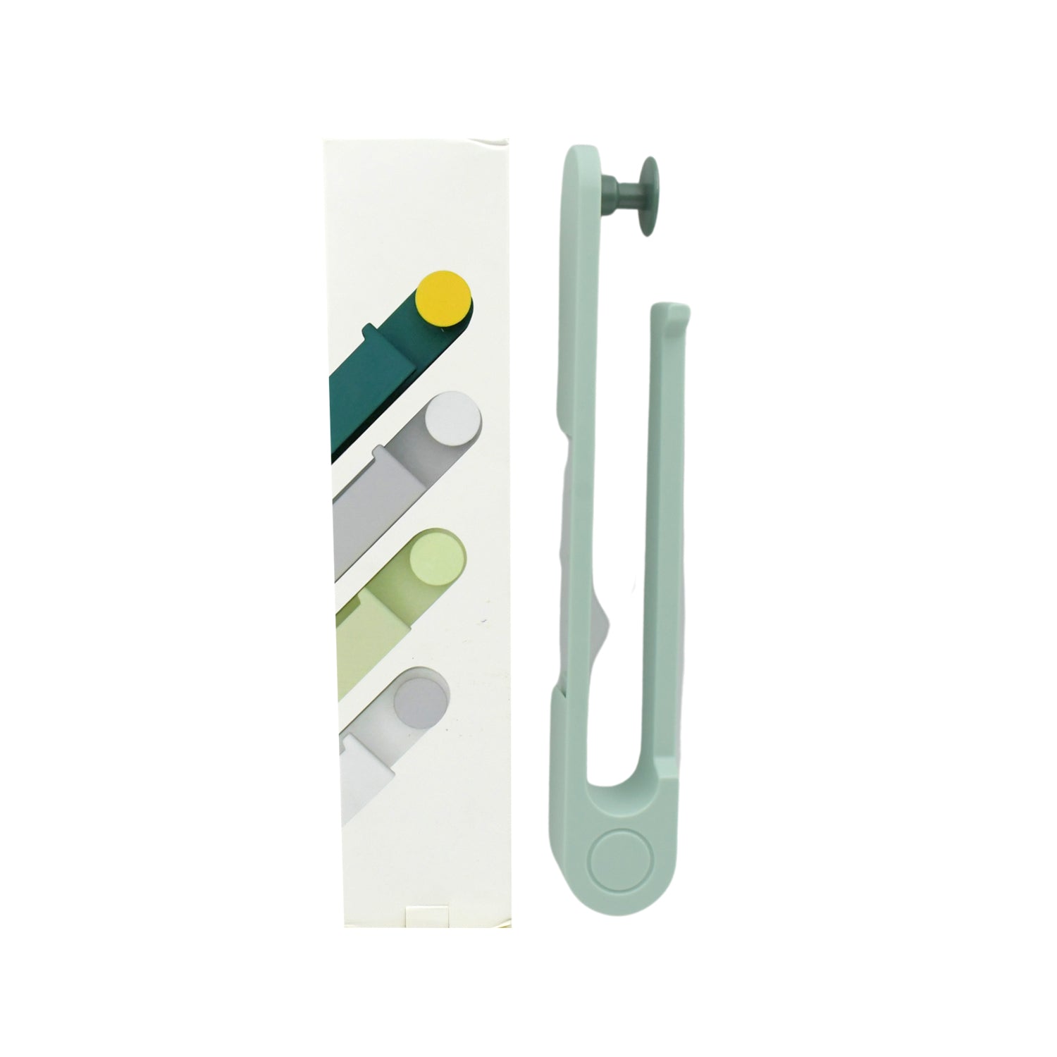 Modern Wall Rack: Round Hook Towel Holder (Durable Plastic, 1 Pc) - Springkart 
