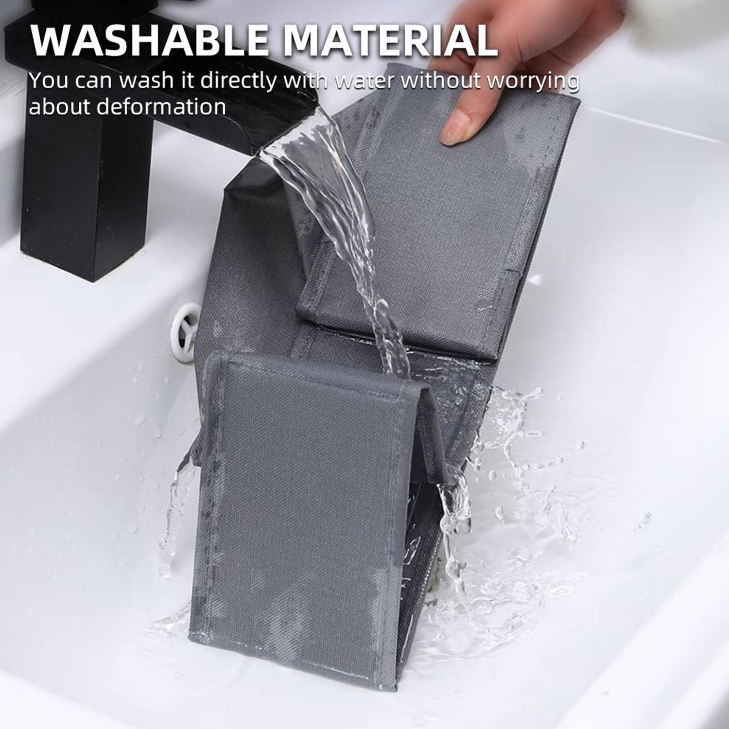 Folding Removable Tie Necktie Sock,Handkerchiefs, Ties, Belts and Underwear Storage Boxes, Easy Assemble Lightweight Folding for Home Daily Use (1 Pc Mix Design) - Springkart 