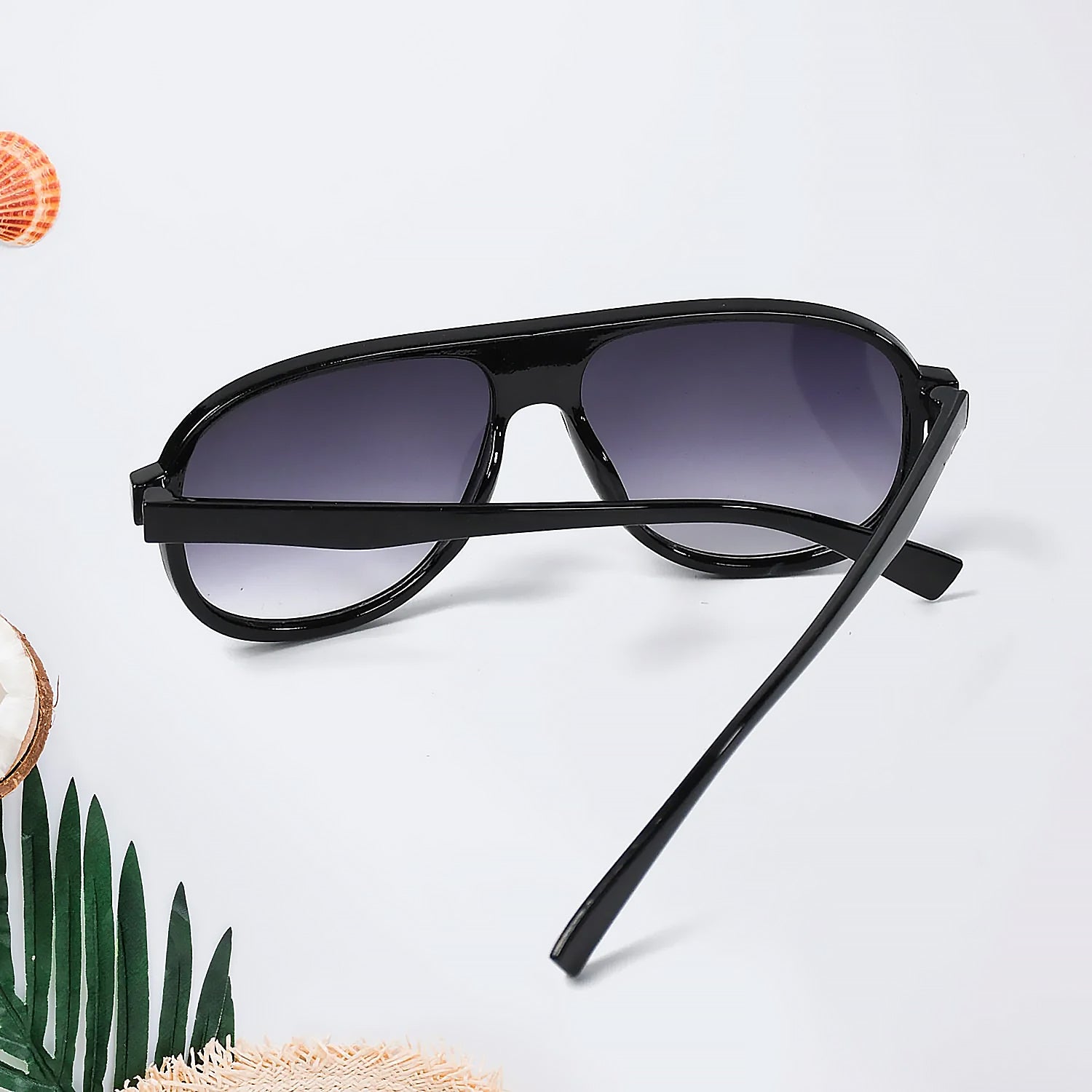 Fashion Sunglasses - Full Rim Wayfarer, Polarized, 100% UV Protected, Stylish and Branded for Men - Springkart 