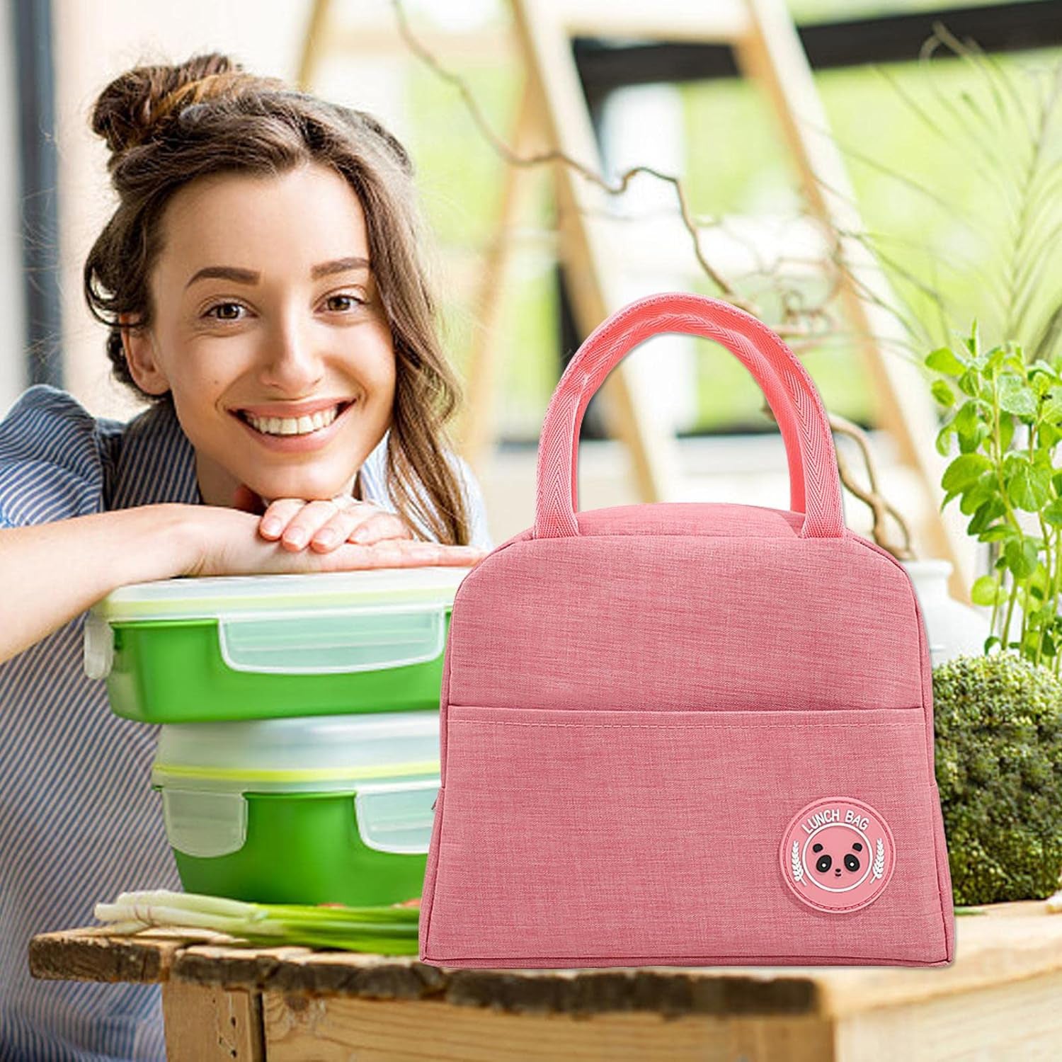 Lunch/Tote Bag for Women, Lunch Bag Women, Lunch Box Lunch Bag for Women Adult Men, Small Leakproof Cute Lunch Boxes for Work Office Picnic or Travel - Springkart 