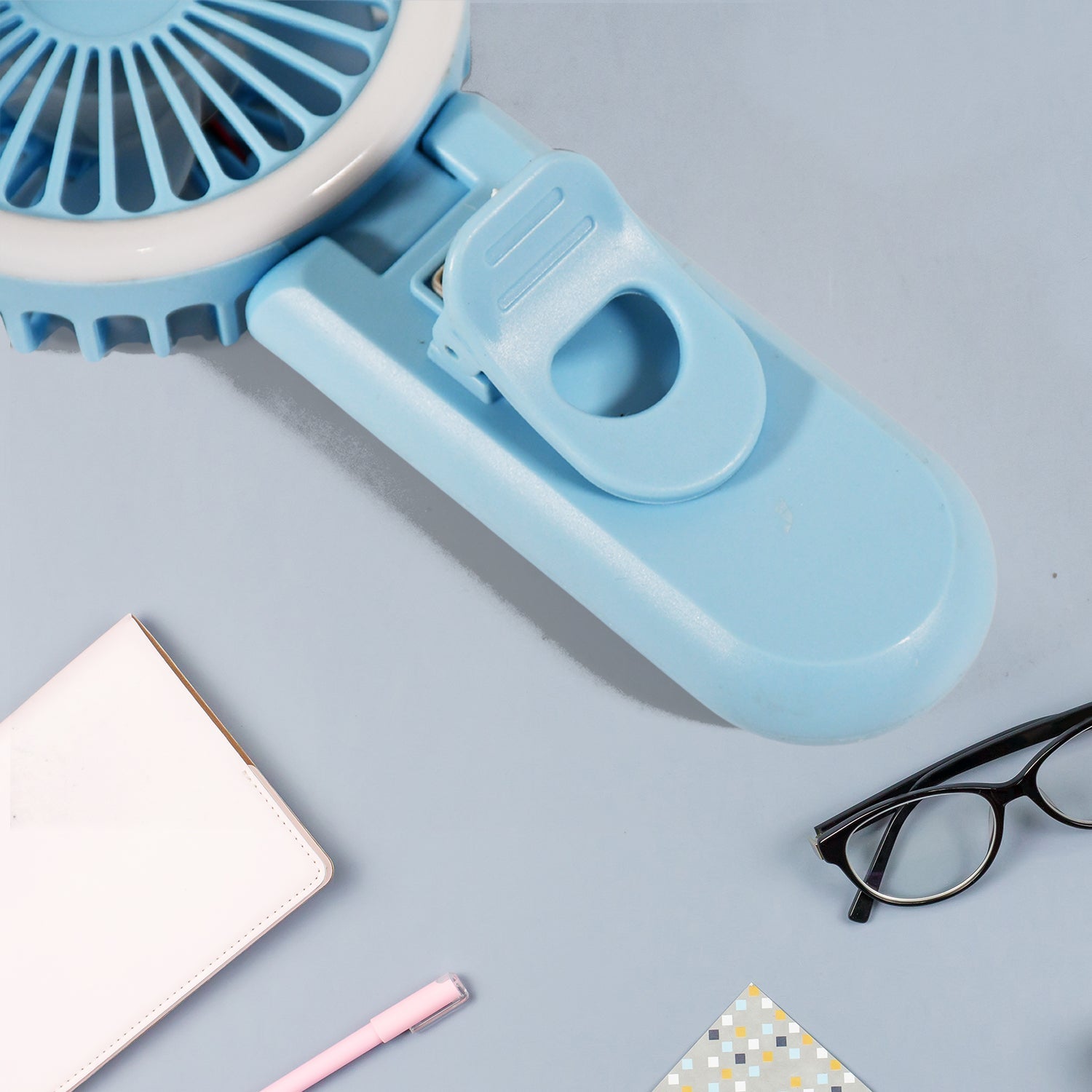 Clip Fan With Light, home, kitchen, Office Portable Fan, Rechargeable Fan - Springkart 