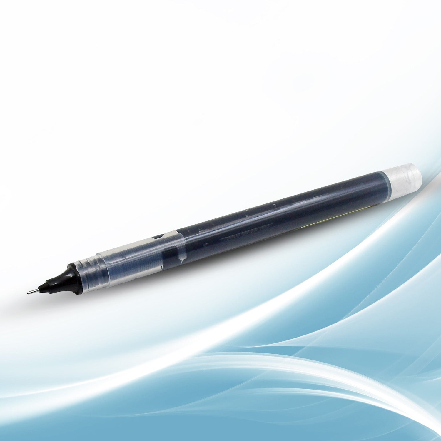 Large Black Roller ball Pens / Gel Pen Set Drawing Writing Pen 0.5 mm (12 Pcs Set) - Springkart 
