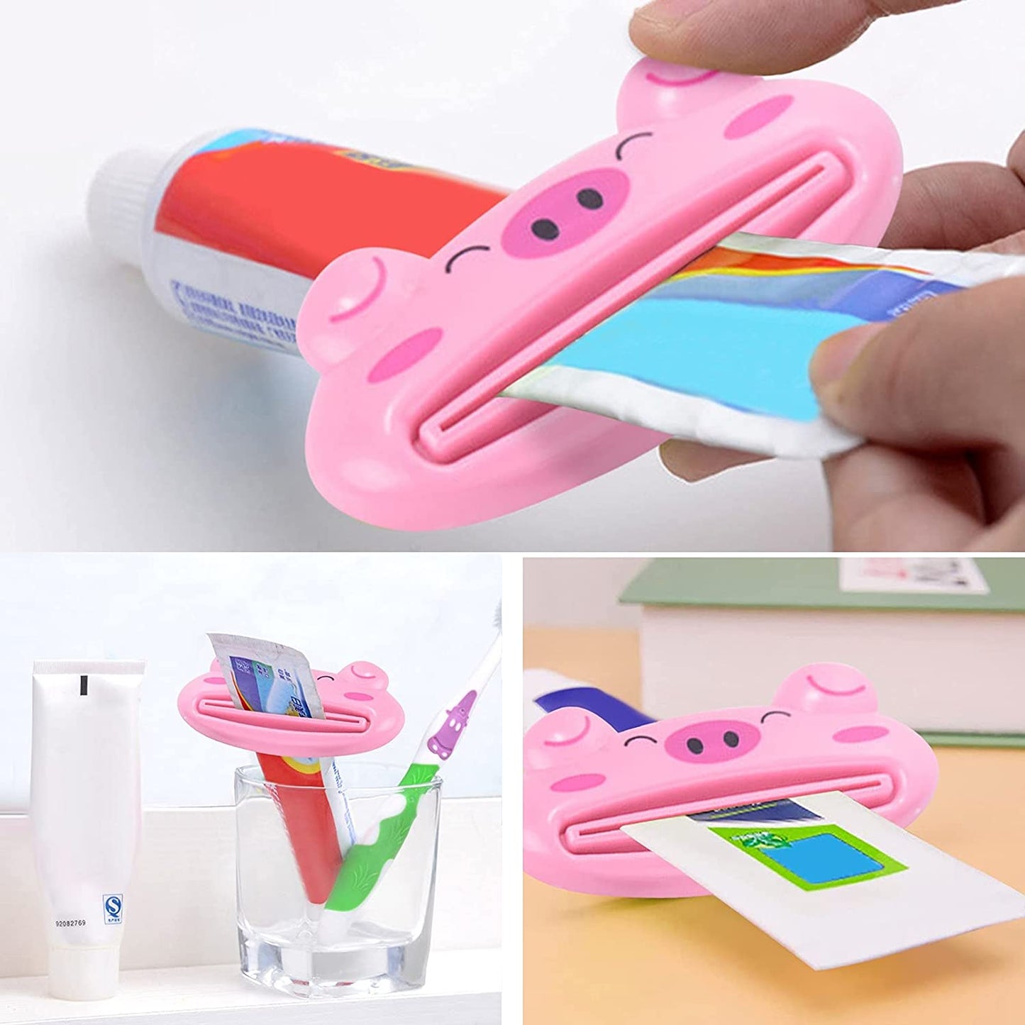 Animal Design Toothpaste Squeezer for Easy Dispensing - Springkart 