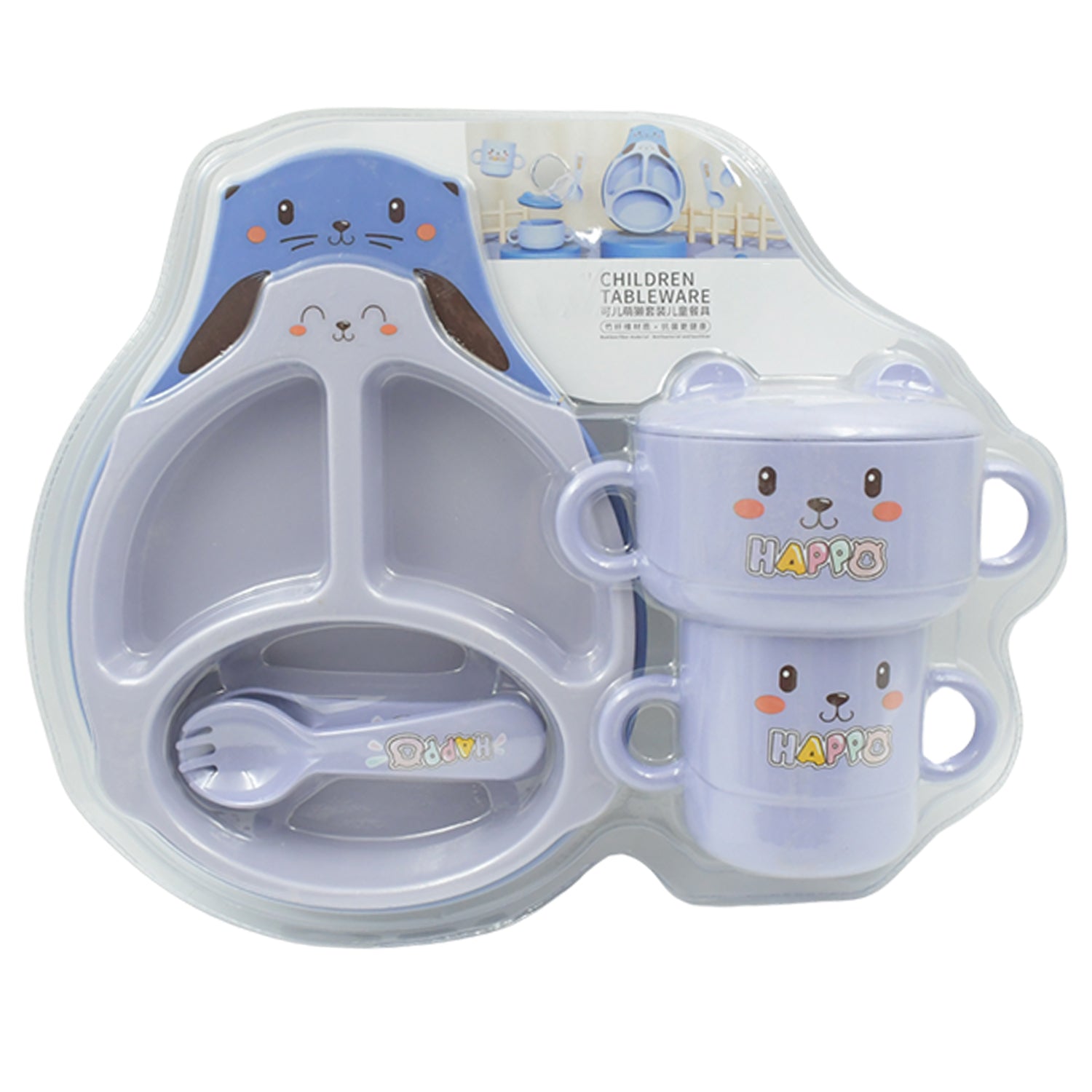 Baby Feeding Set For Kids And Toddlers (7 pcs set) - Springkart 