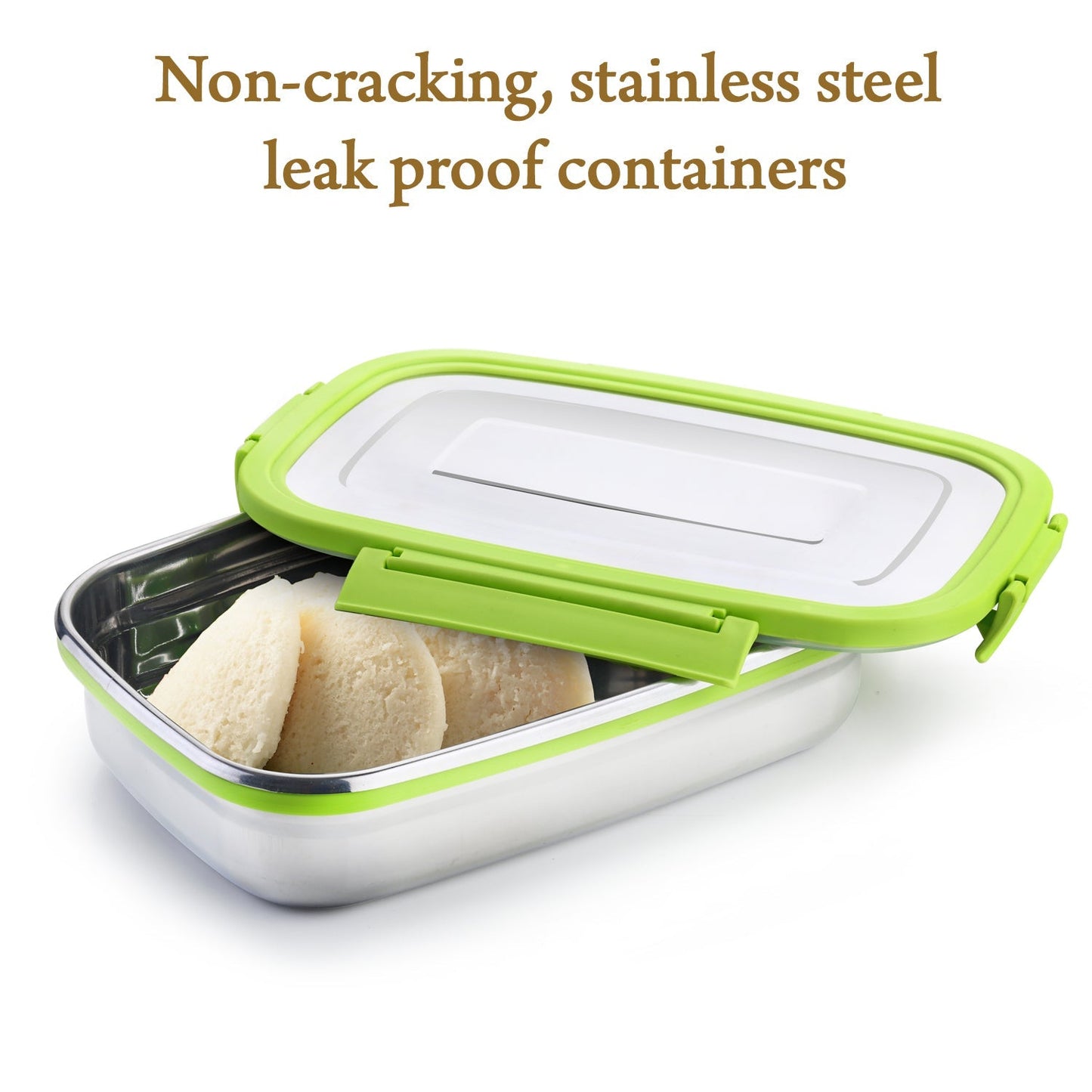 Ganesh Junior Stainless Steel Lunch Pack for Office & School Use - Springkart 