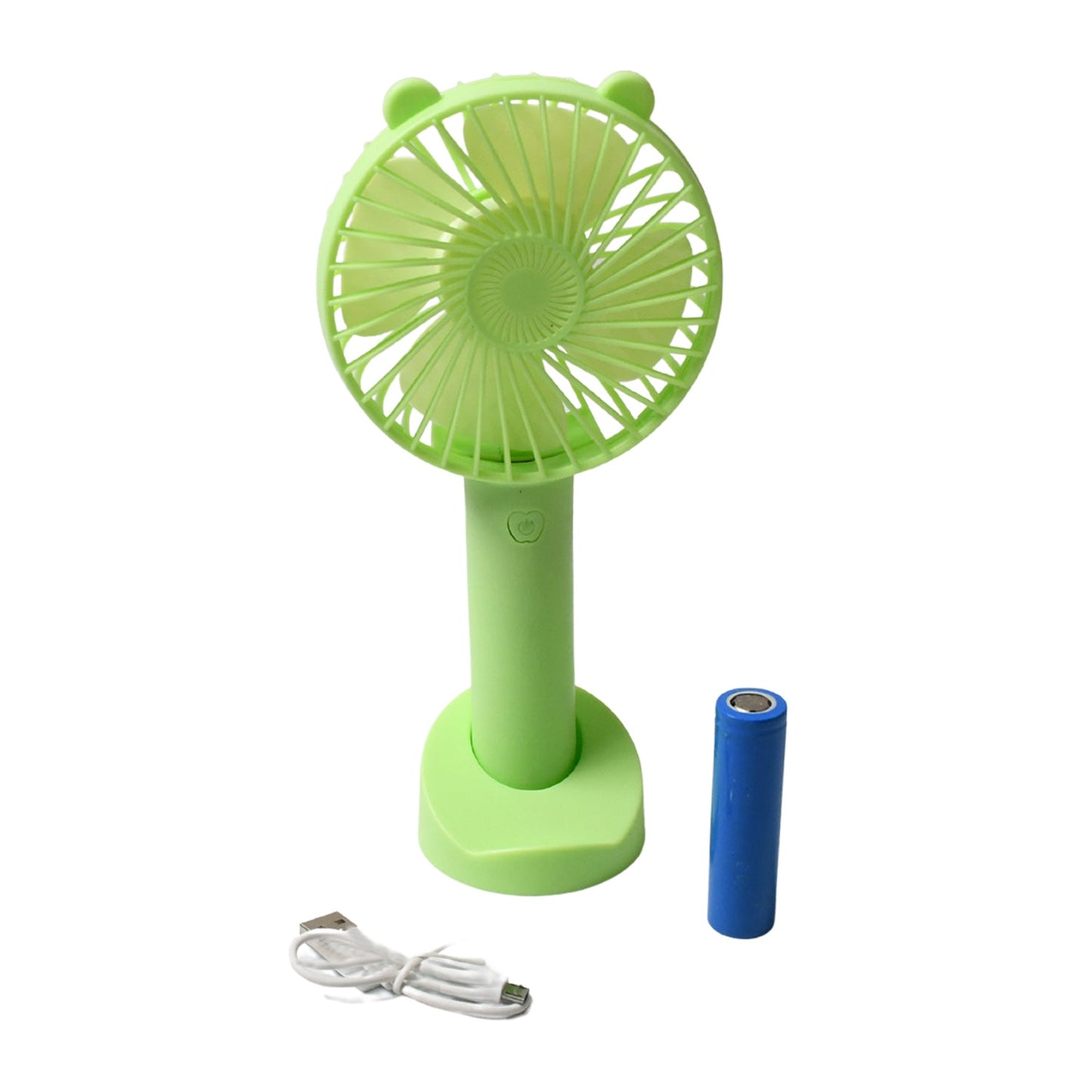 Portable Classic Hand Fan - 3-Speed Table Fan for Personal Desk, Suitable for Office, School, and Home Use (Battery Not Included) - Springkart 