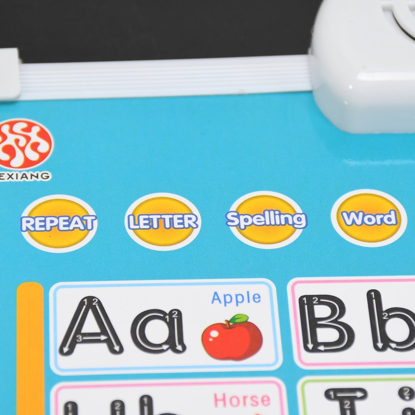 Learning Board 2in1 - Educational PAD for Kids Musical Board for Alphabet ABC Learning Toy Play Mat & Drawing with One Doodle Pen - Springkart 
