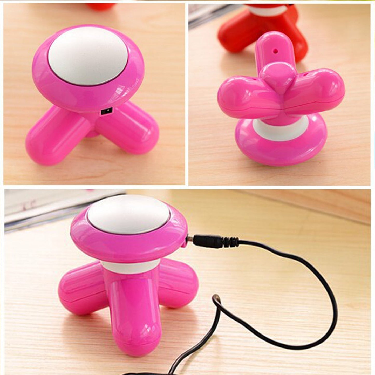 Electric Mini Vibration Full Body Massager (Multicolor) Mimo massager - Springkart 