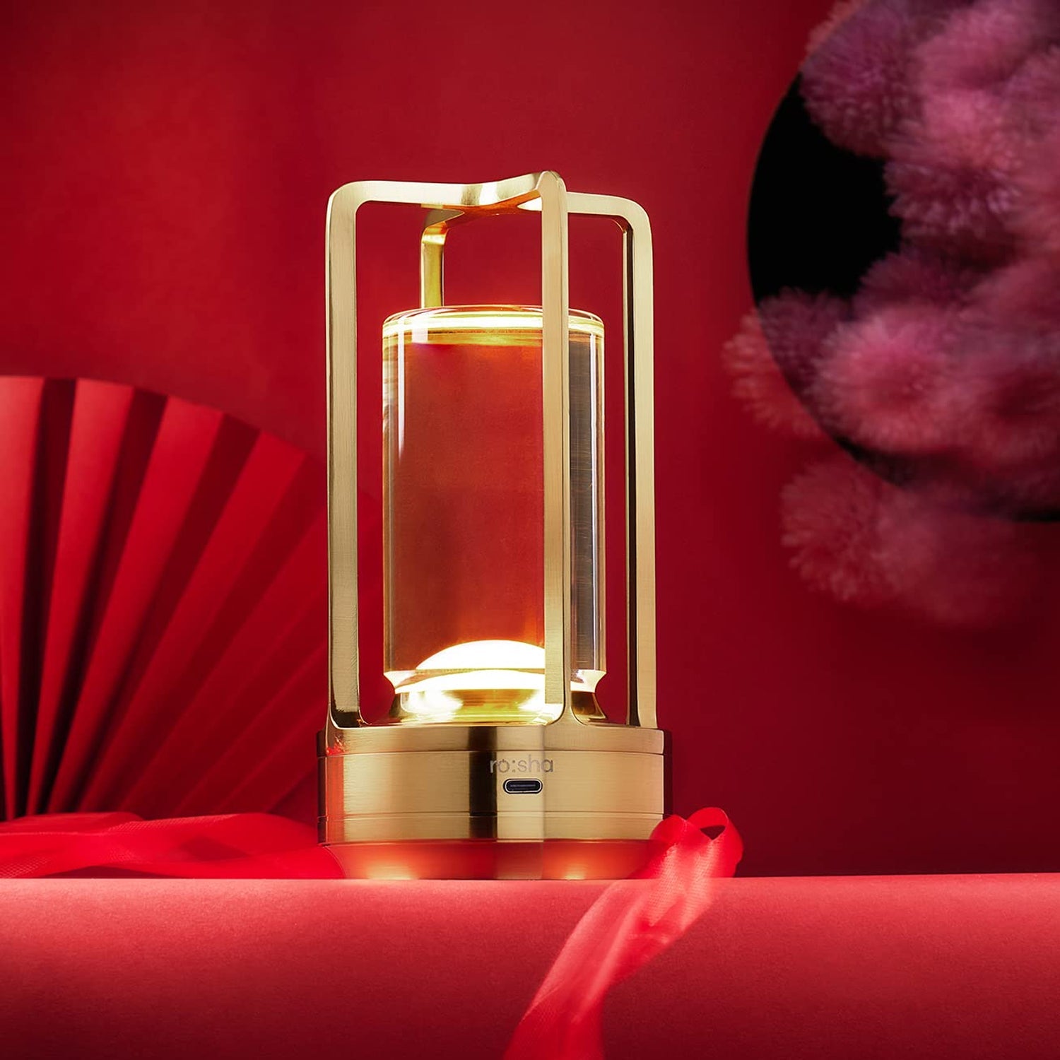 Crystal Lantern Lamp, Crystal Lantern Table Lamp, 3 Colors Rechargeable Cordless Led Lights for Restaurant / Bedroom Lights (1 Pc) - Springkart 