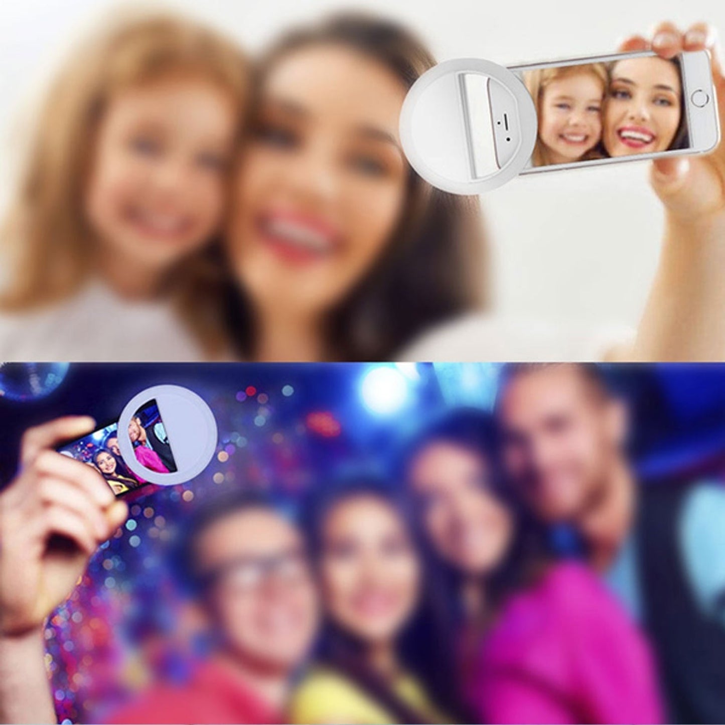 Selfie Ring Light used for applying bright shade over face during taking selfies and making videos etc. - Springkart 
